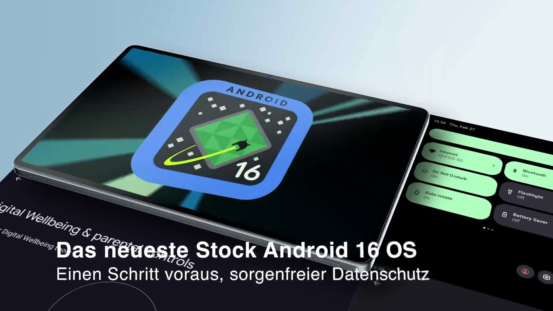 TABWEE T90 Tablet Android 16, 11 Zoll, 24GB (8+16) Produktbild-Vorschau 7