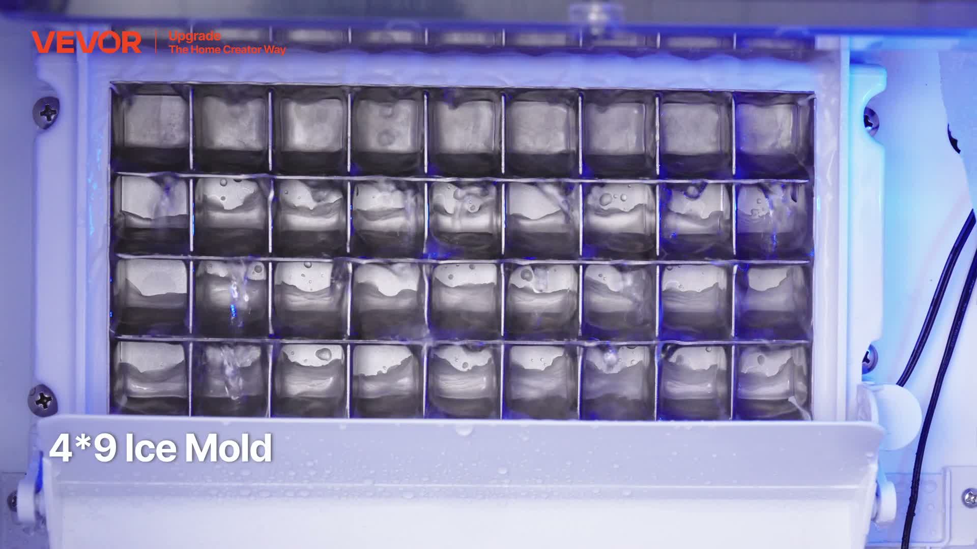 VEVOR Kommerzielle Eismaschine 45 kg/24 h, Produktbild-Vorschau 7