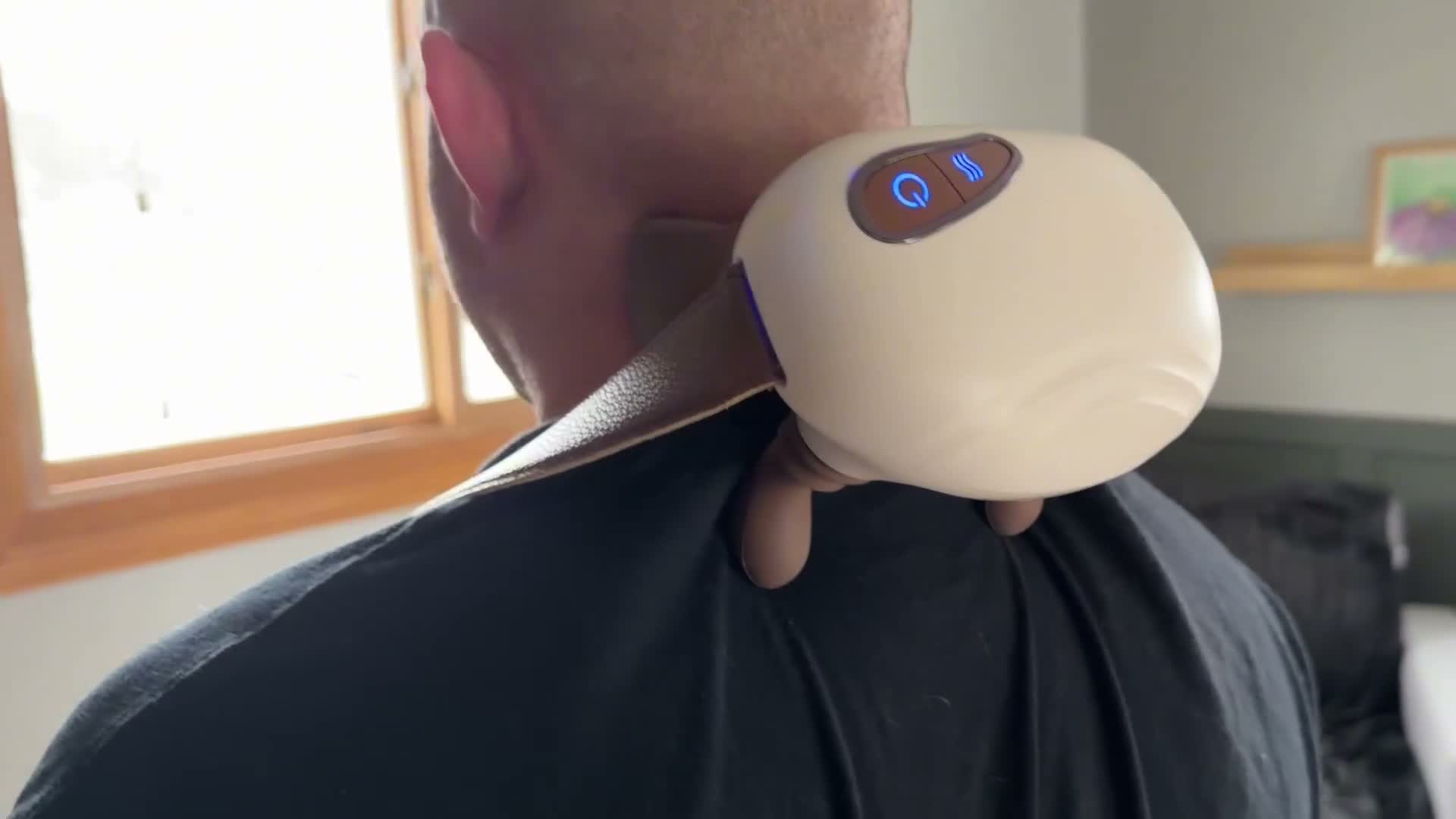 4D Shiatsu Nackenmassagegerät elektrisch – Kabelloses Produktbild-Vorschau 7