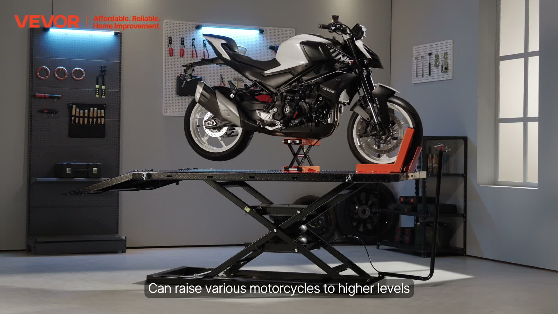 VEVOR Motorradheber Motorradhebebühne höhenverstellbarer Produktbild-Vorschau 7