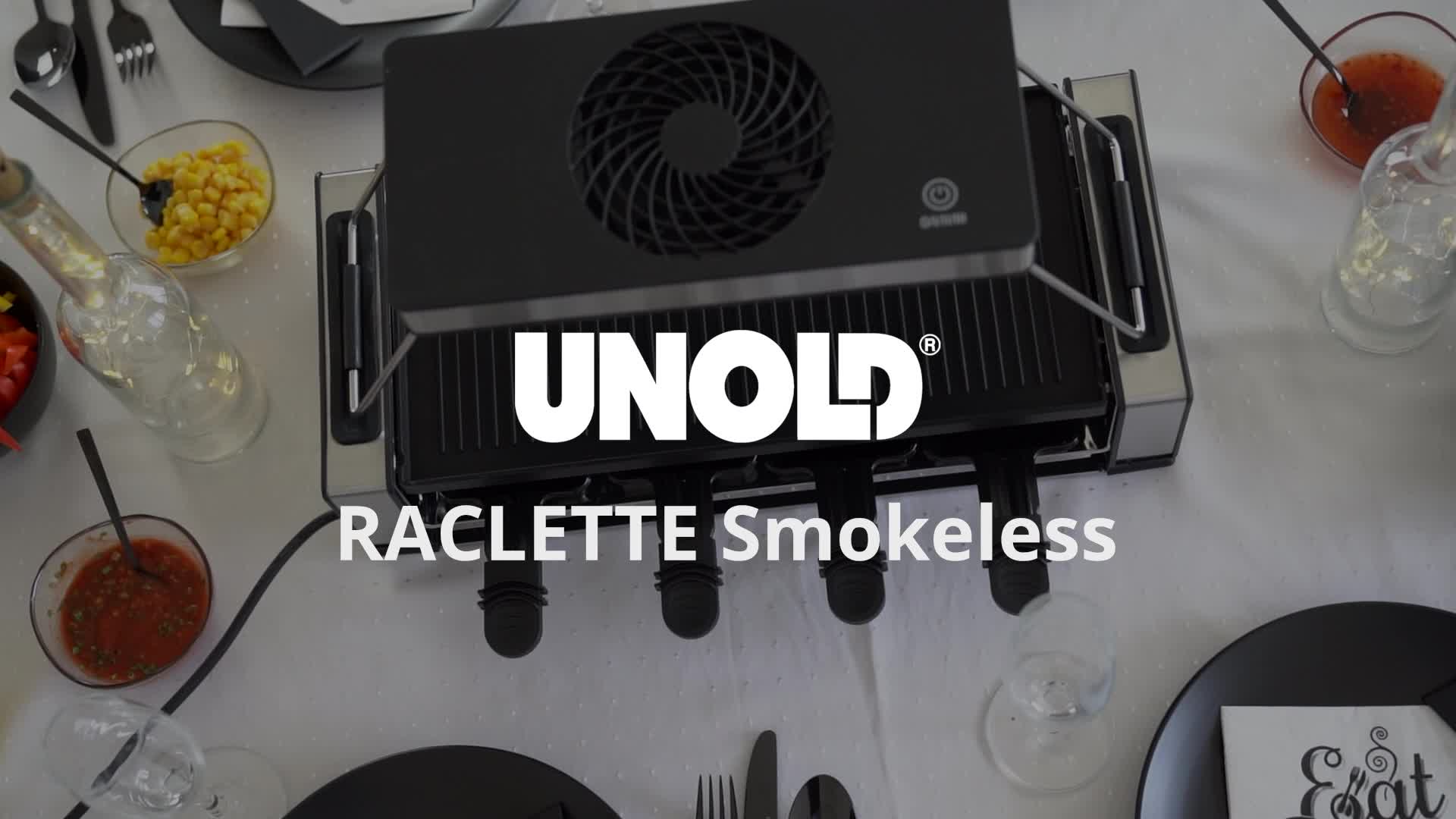 Unold 48785 Raclette Smokeless, für bis zu 8 Personen mit Produktbild-Vorschau 7