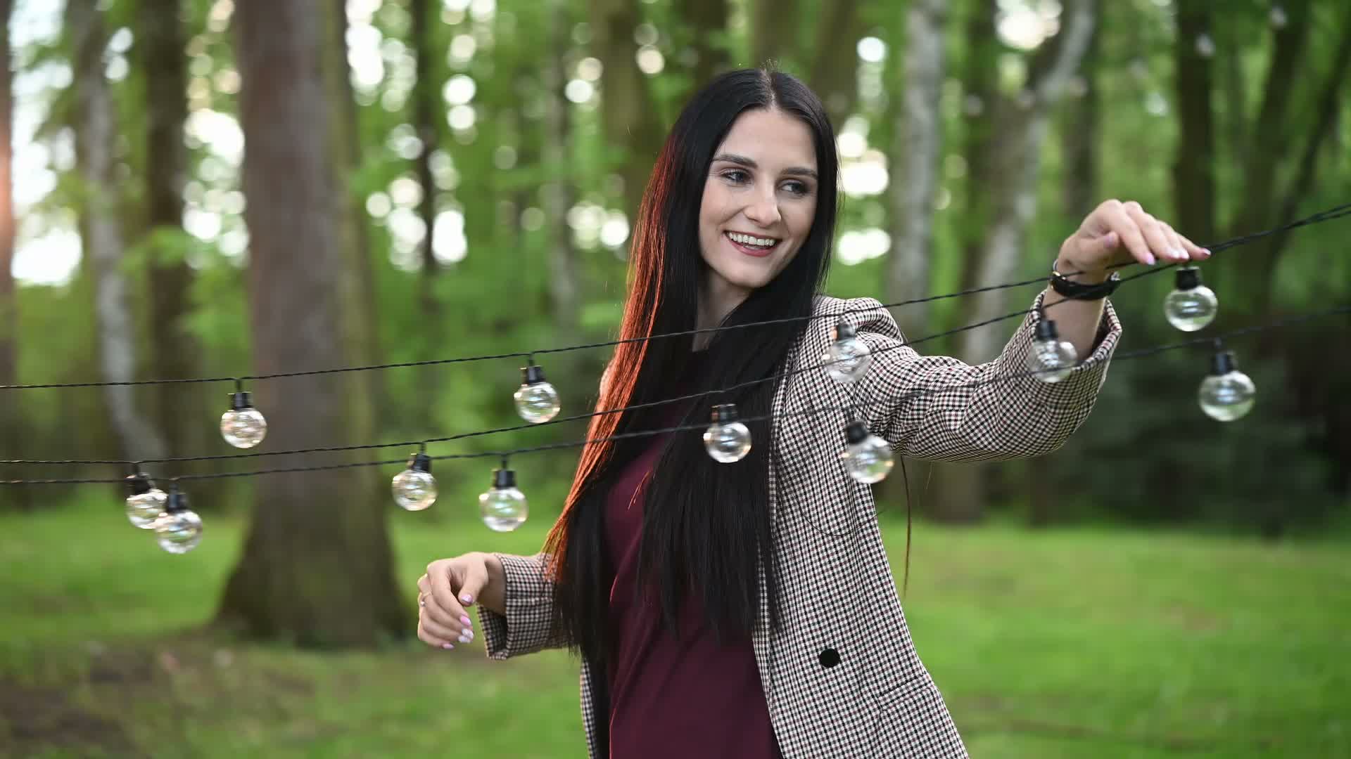 LUMILED Solar Lichterkette für Außen 10,5M 30x LED Lampen + Produktbild-Vorschau 7
