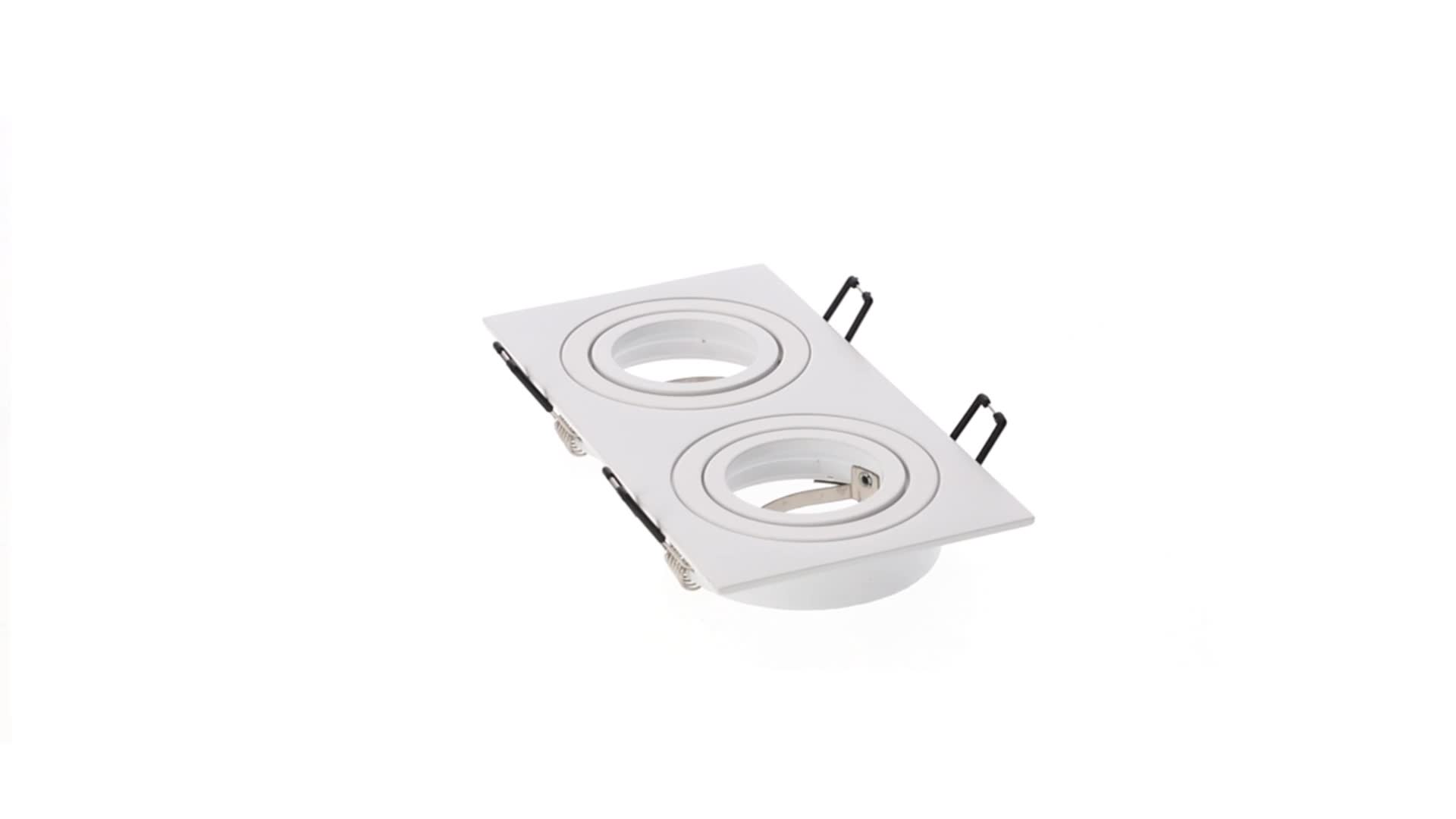 Deckenstrahler Einbaustrahler CERI 2 SQ White IP20 Produktbild-Vorschau 4