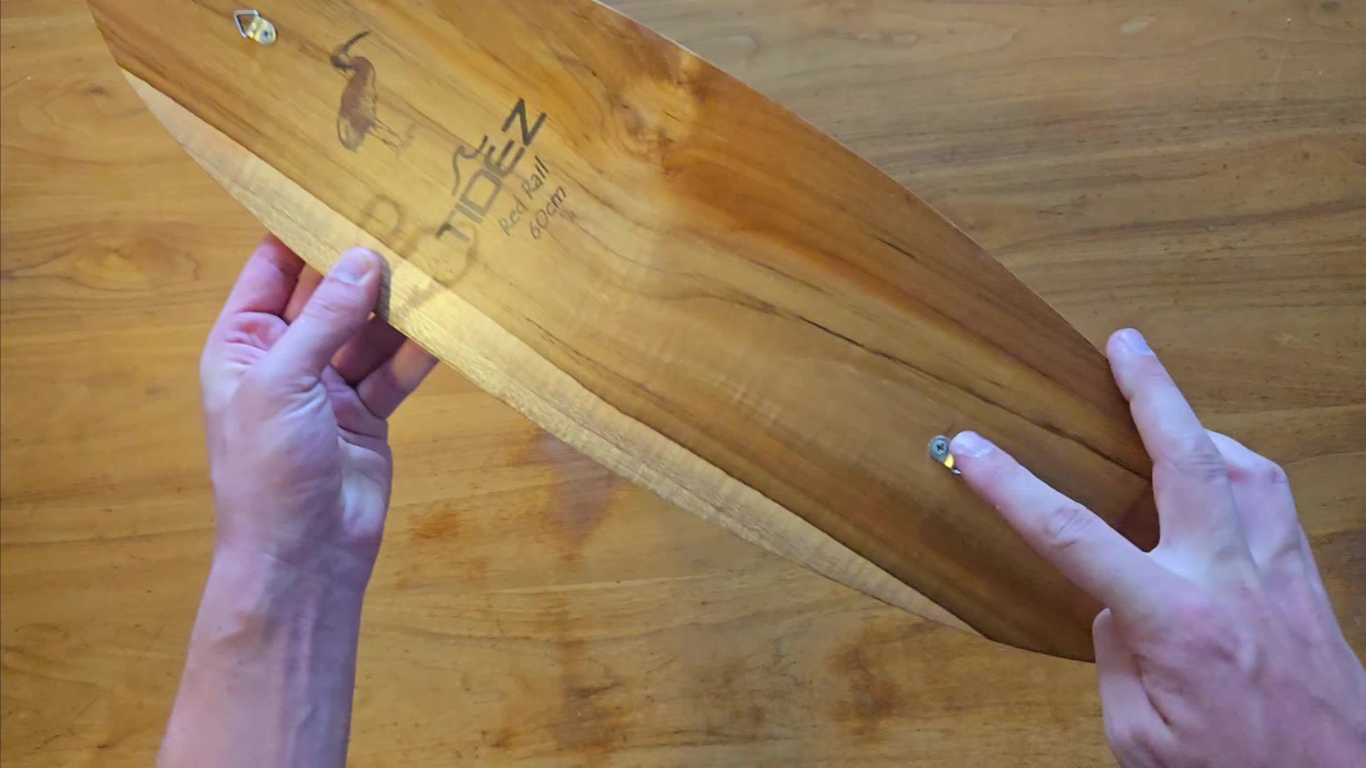 Tidez Surfbrett Dekoration - Surfbrett aus Holz - Surfbrett Produktbild-Vorschau 7