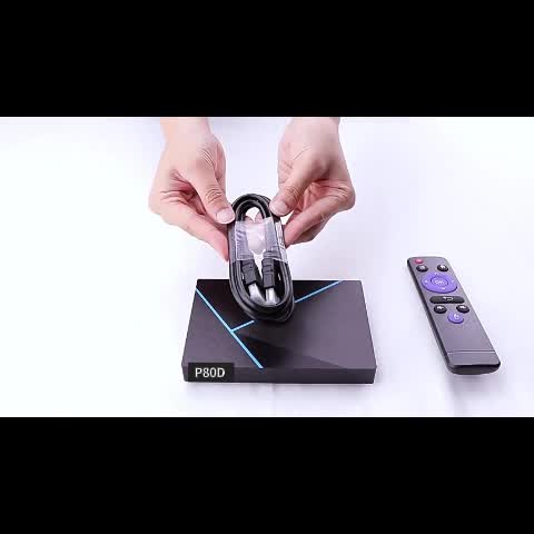 P80C Smart TV Box 6K Android TV Box H.265 Dual-Band WLAN Produktbild-Vorschau 7