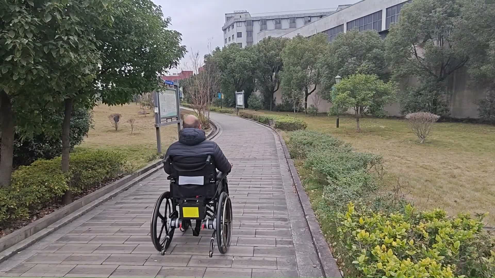 Leichter Faltbarer Elektrischer Rollstuhl , 12Ah Batterie, Produktbild-Vorschau 7