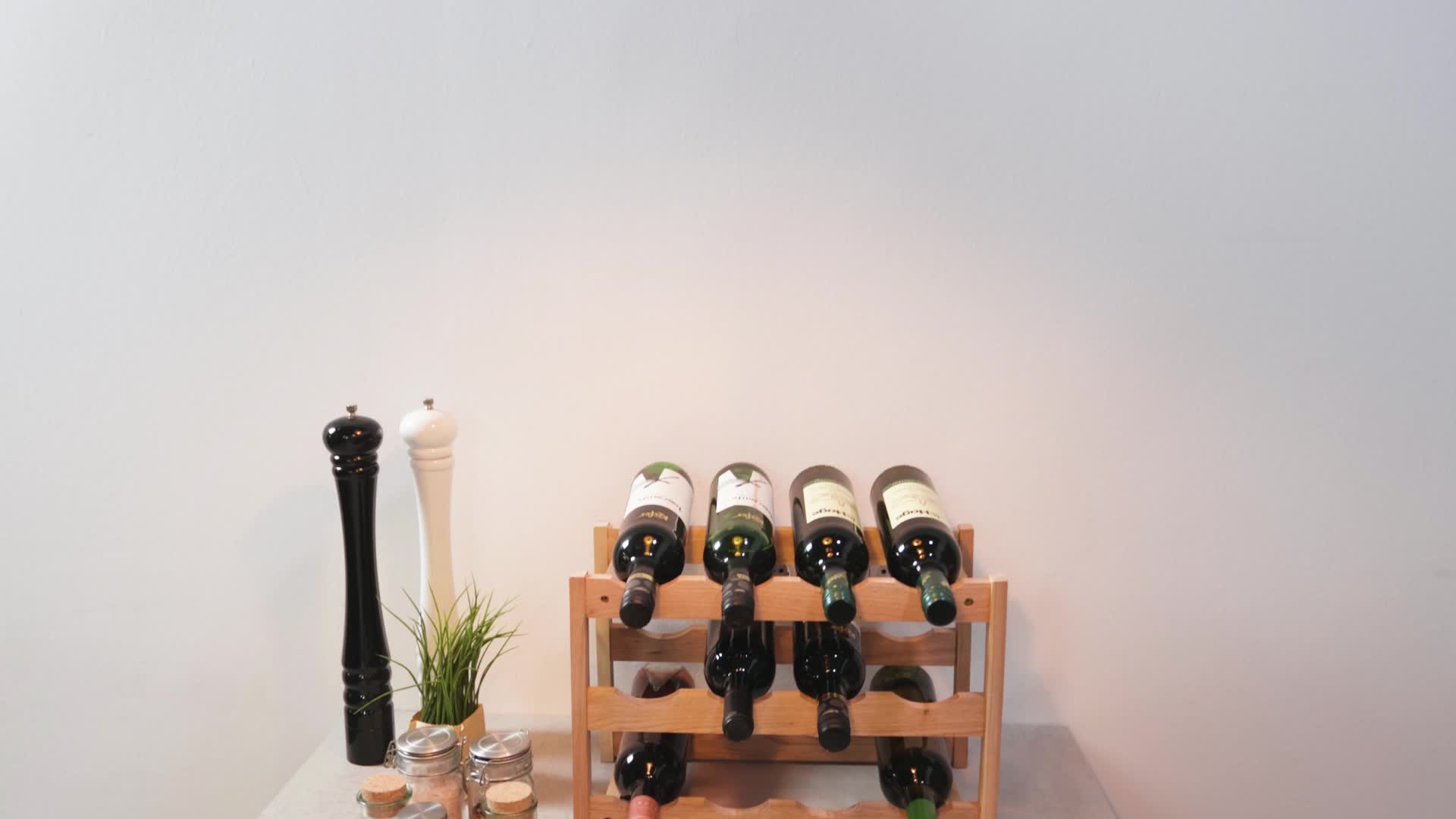Relaxdays Weinregal klein, Flaschenregal mit 3 Ebenen für Produktbild-Vorschau 7