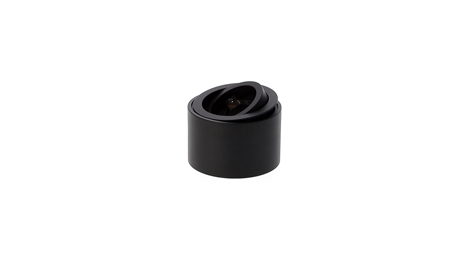 Aufbaustrahler Aufbauleuchte ZALDA OV Black Deckenleuchte Produktbild-Vorschau 6