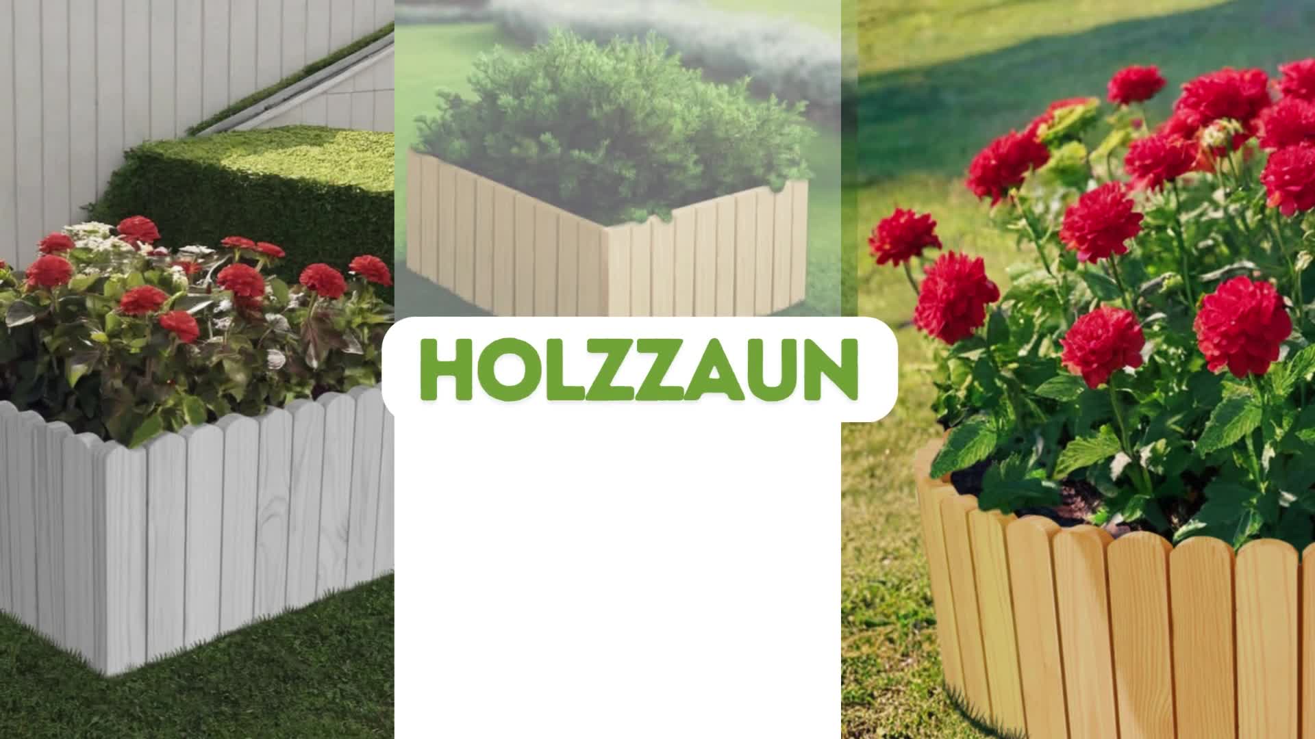 be4nature Rollborder Steckzaun 100 x 10 cm Dunkelbraun Produktbild-Vorschau 7