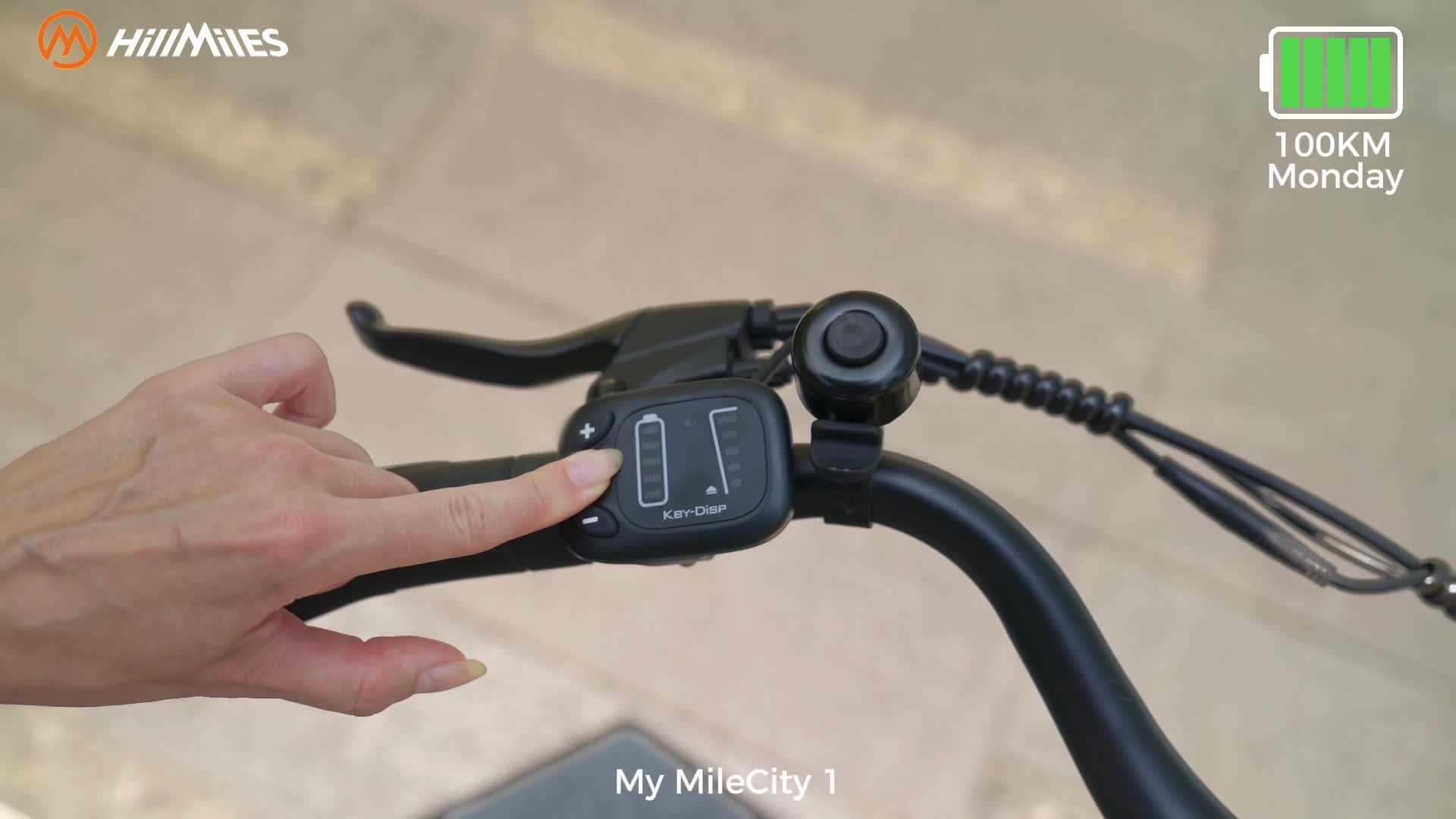 HillMiles E Bike, City E-Bike & E-Hollandrad mit 36V 13Ah Produktbild-Vorschau 7