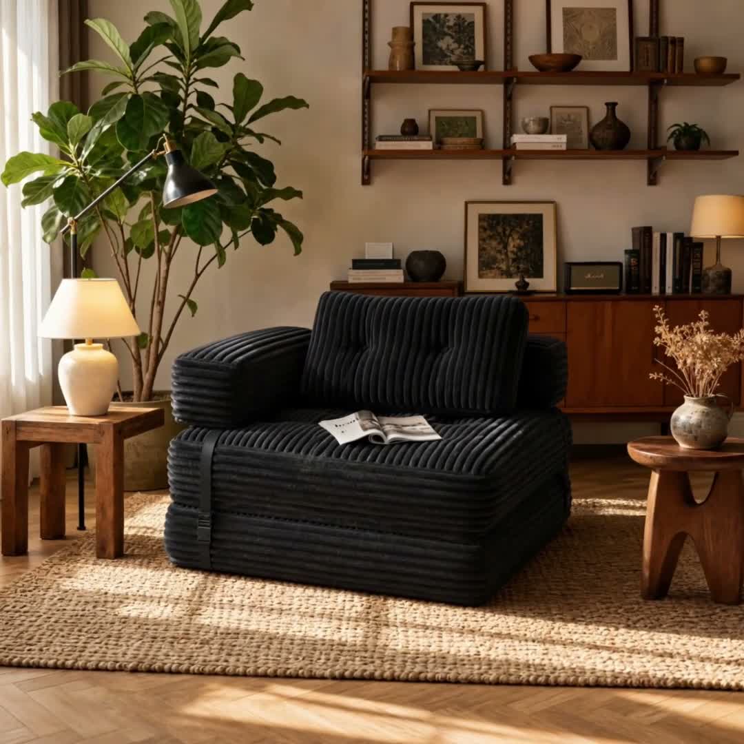 BEALIFE 3-in-1 Sitzsack faltbar | Als Sofa, Sessel & Produktbild-Vorschau 7