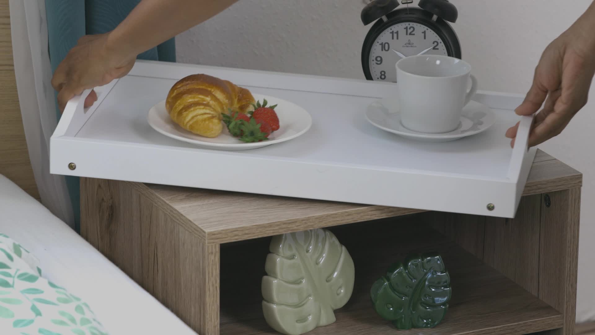 Relaxdays Betttablett klappbar, Essenstablett mit Füßen, Produktbild-Vorschau 7