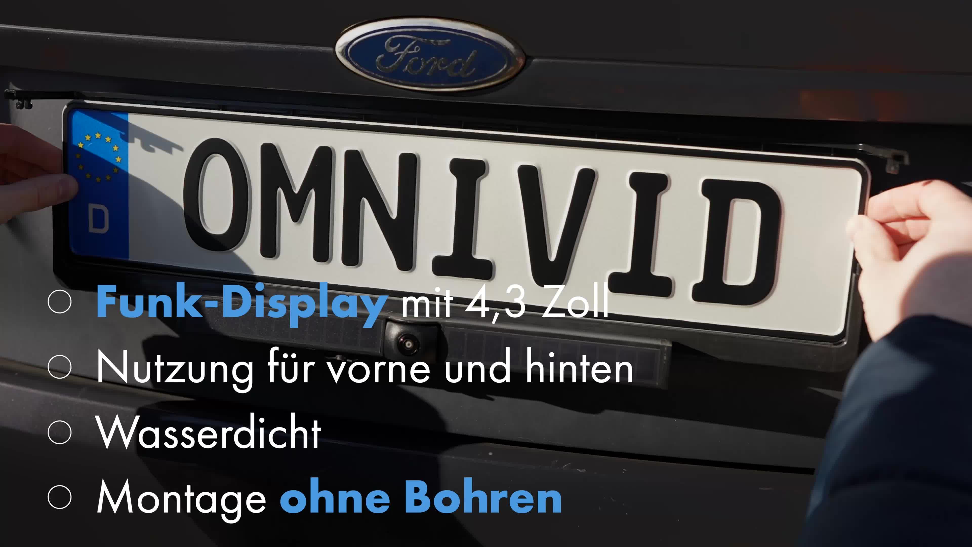 omniVID® Solar 4 Premium Solar Rückfahrkamera-System, Produktbild-Vorschau 7