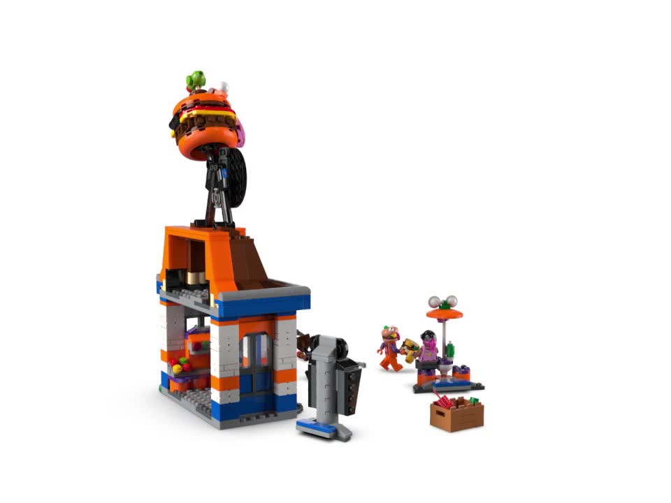 LEGO Fortnite Durrr Burger Restaurant – Kreatives Spielzeug Produktbild-Vorschau 7