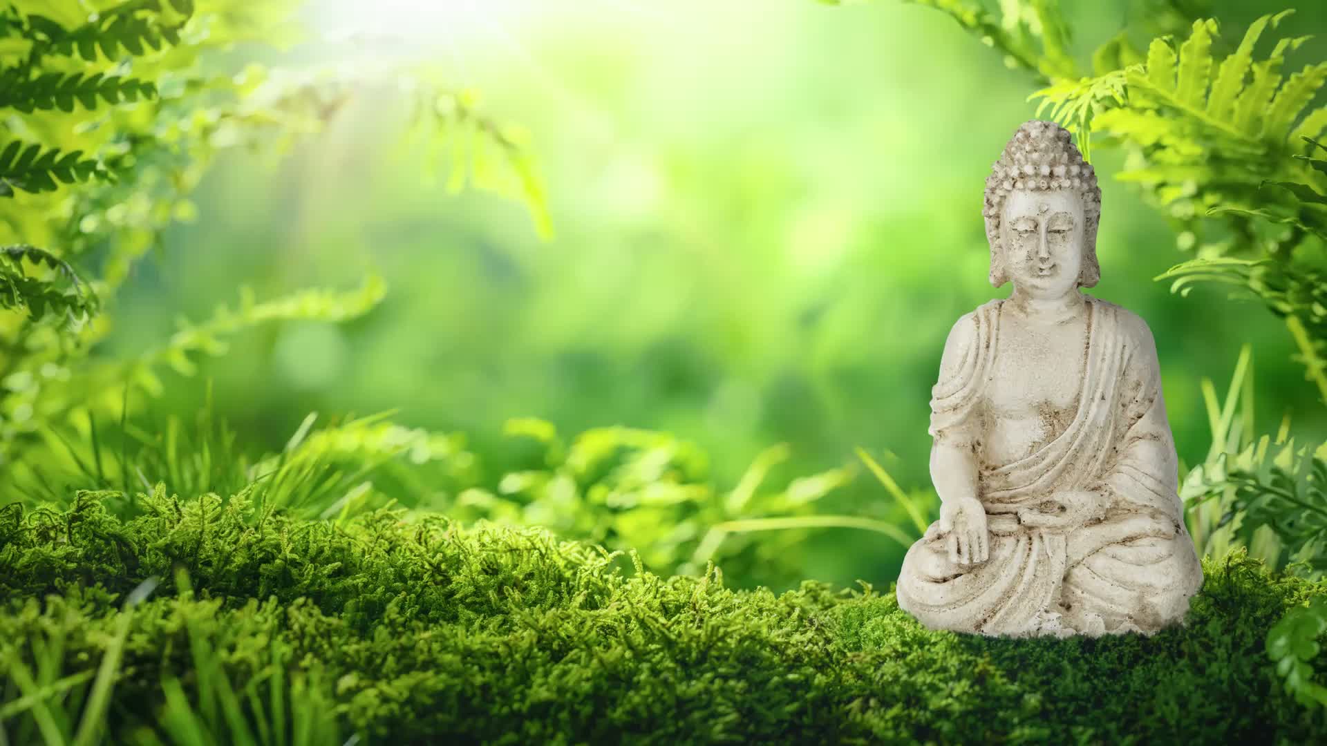 Relaxdays Buddha Figur sitzend, wetterfest, frostsicher, Produktbild-Vorschau 7