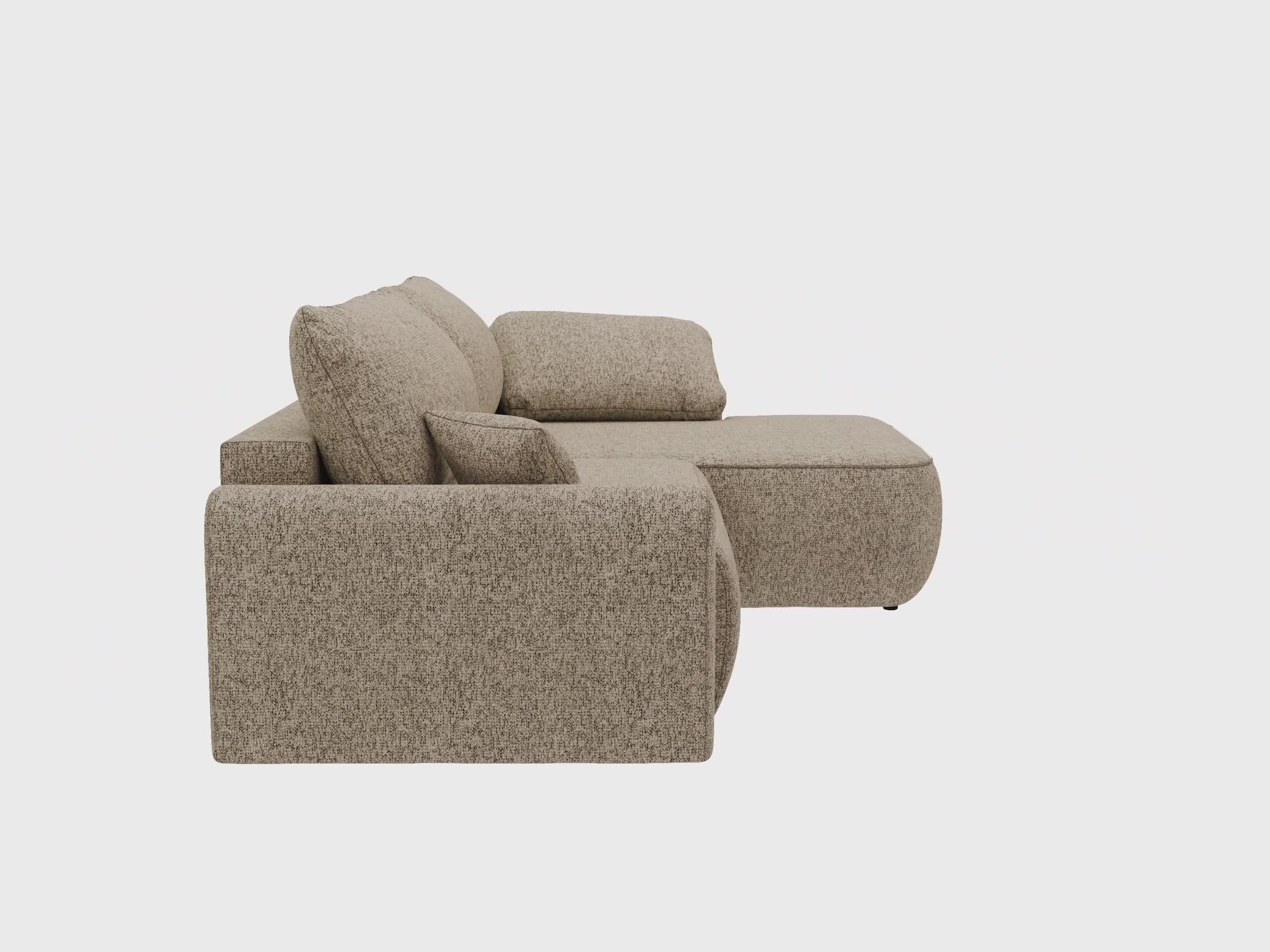MKS MEBLE Ecksofa CUBO L-form, lose Kissen, Ecksofa Produktbild-Vorschau 7
