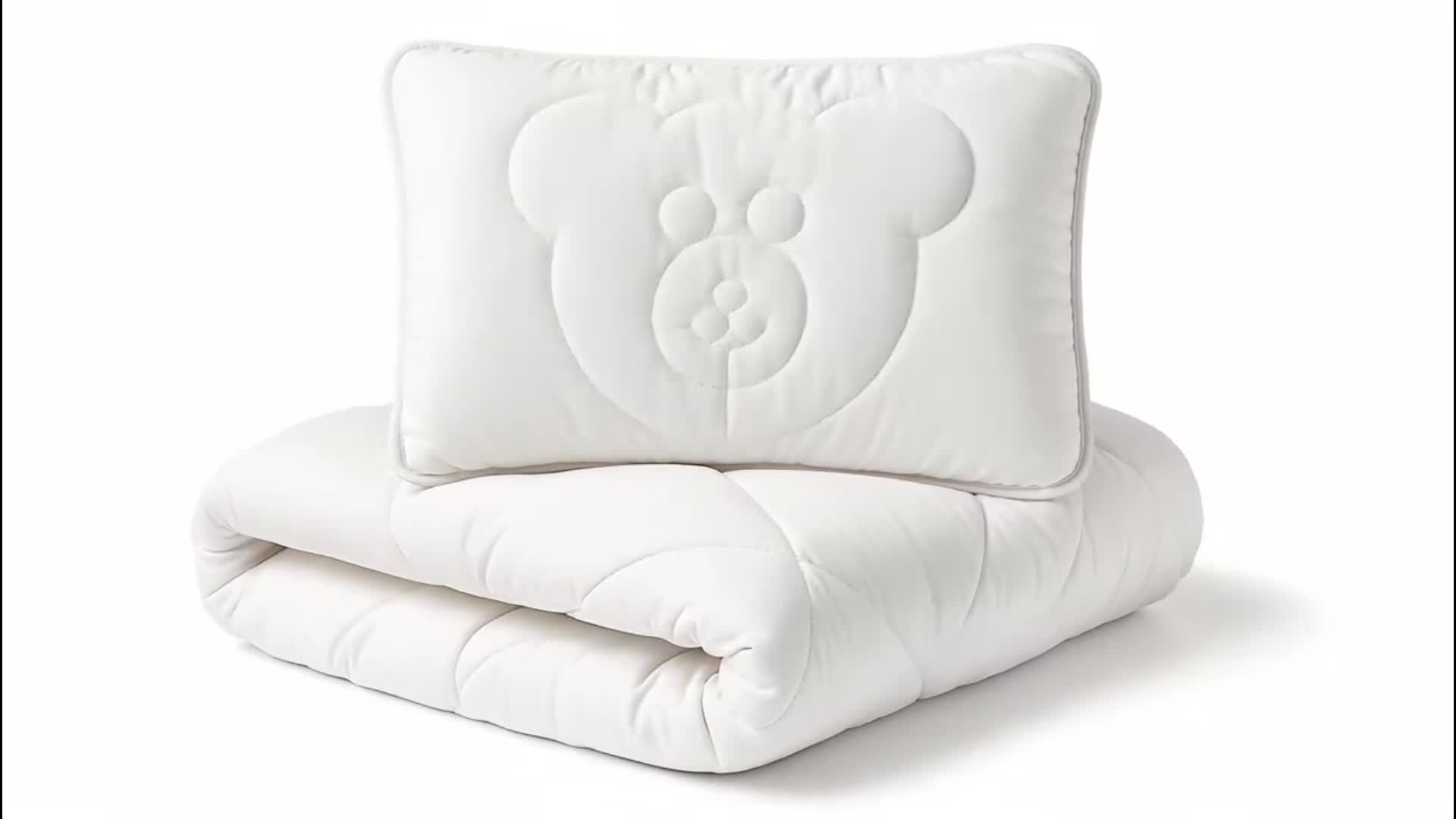 Baby Bettdecke und Kissen Kinderdecke 100x135 cm - Produktbild-Vorschau 7