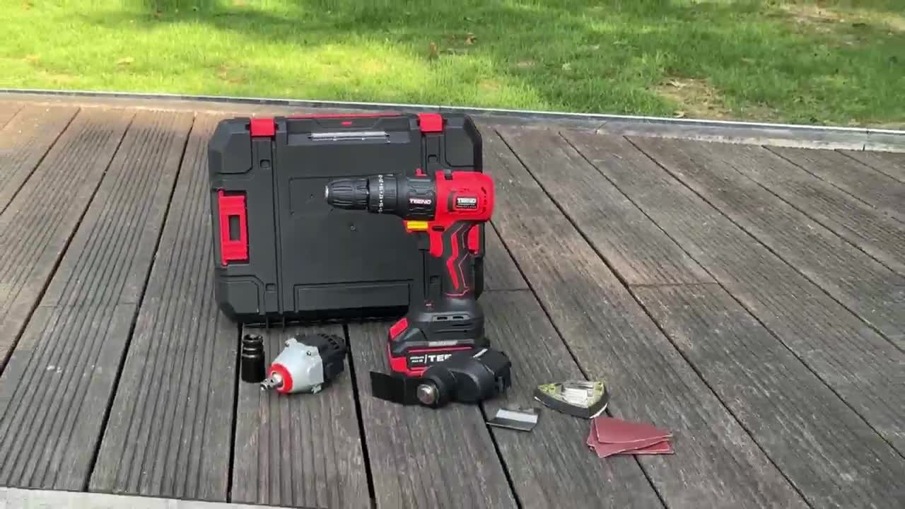 Kabelloses Kombi-Set 20V TEENO Multifunktionales Werkzeug, Produktbild-Vorschau 7