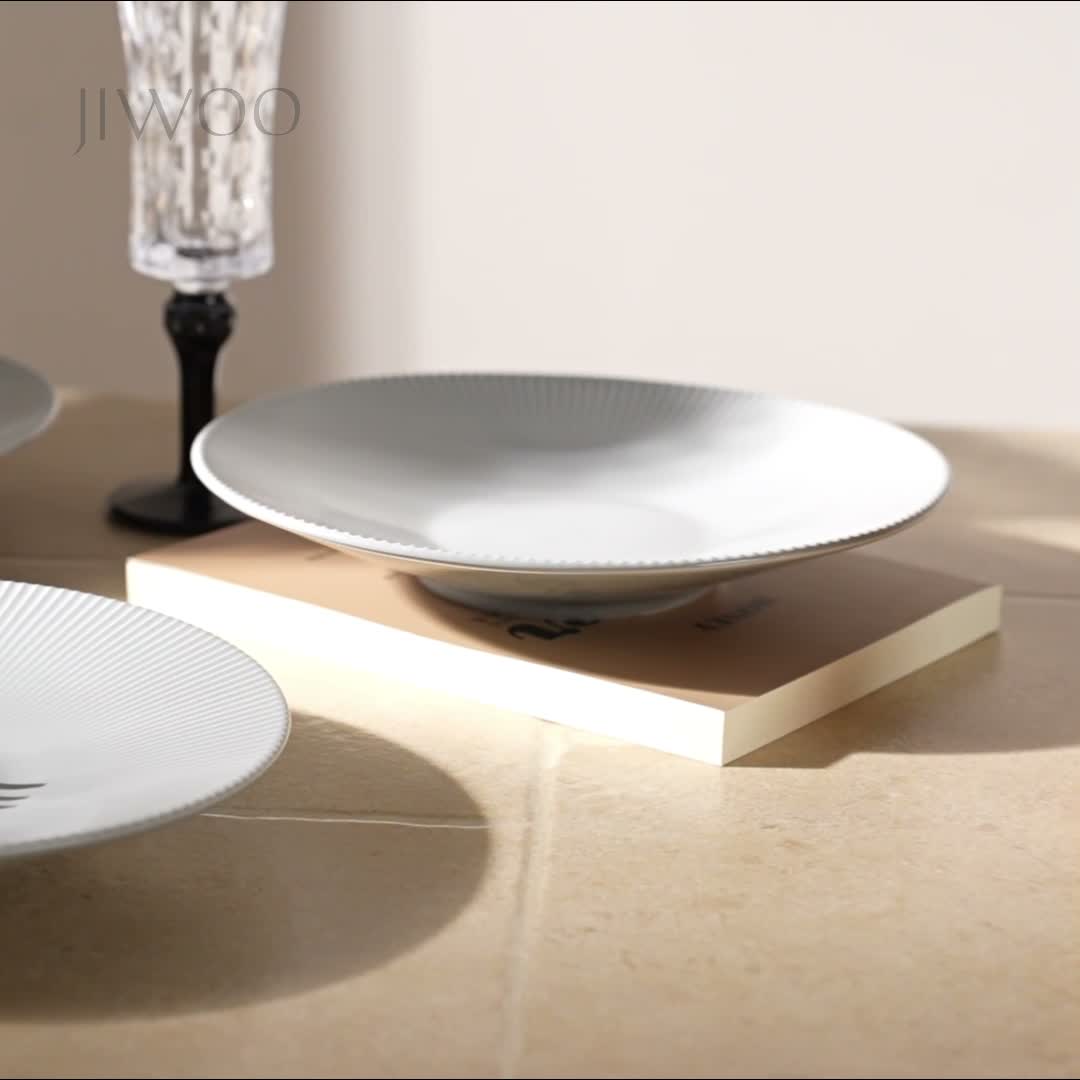 Teller Set 4-teiliges Keramik Ø21,3 cm – Essteller, Kuchen- Produktbild-Vorschau 7