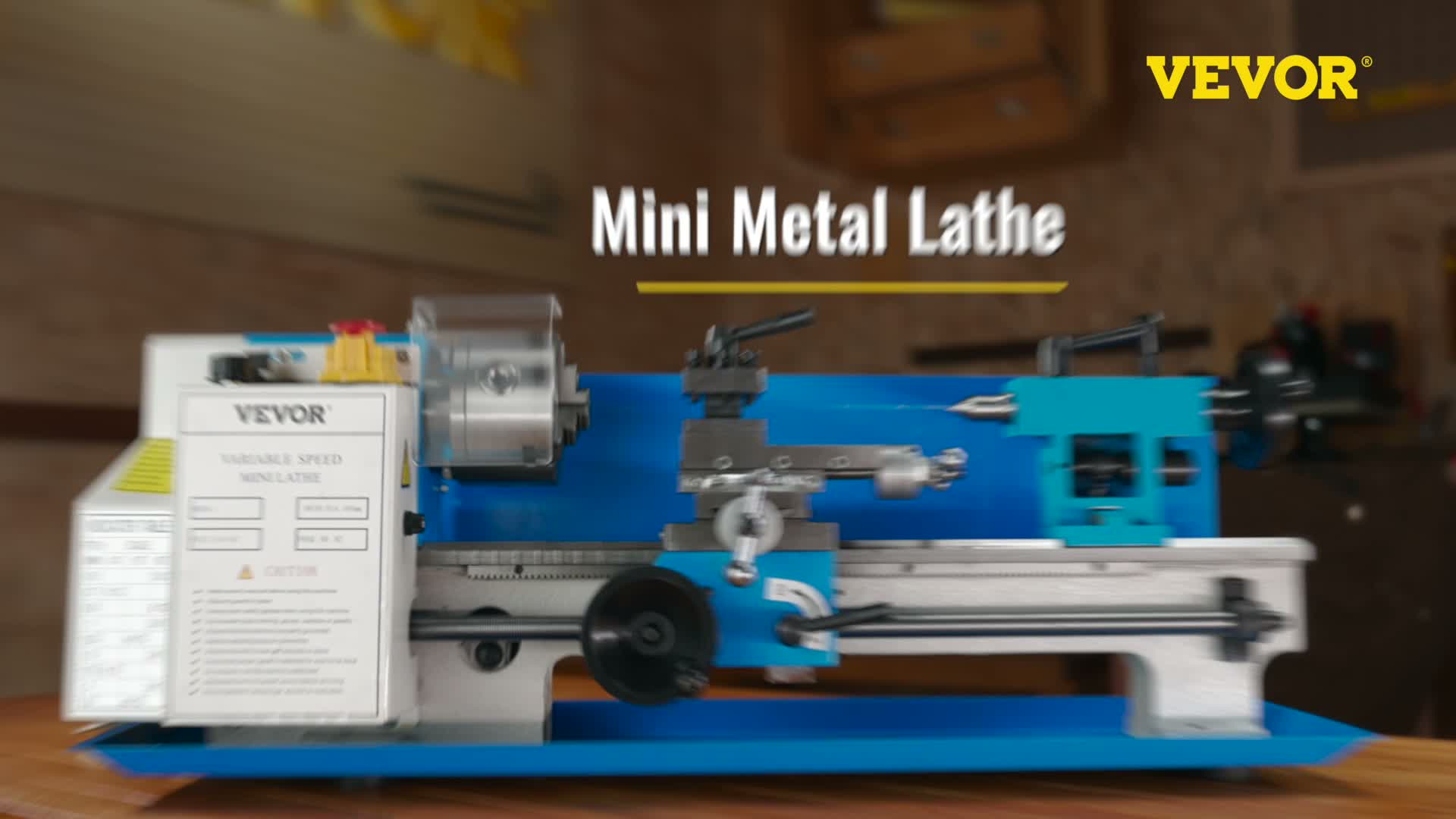 VEVOR  Präzisions-Tisch-Mini-Metallfräsmaschine, Produktbild-Vorschau 7