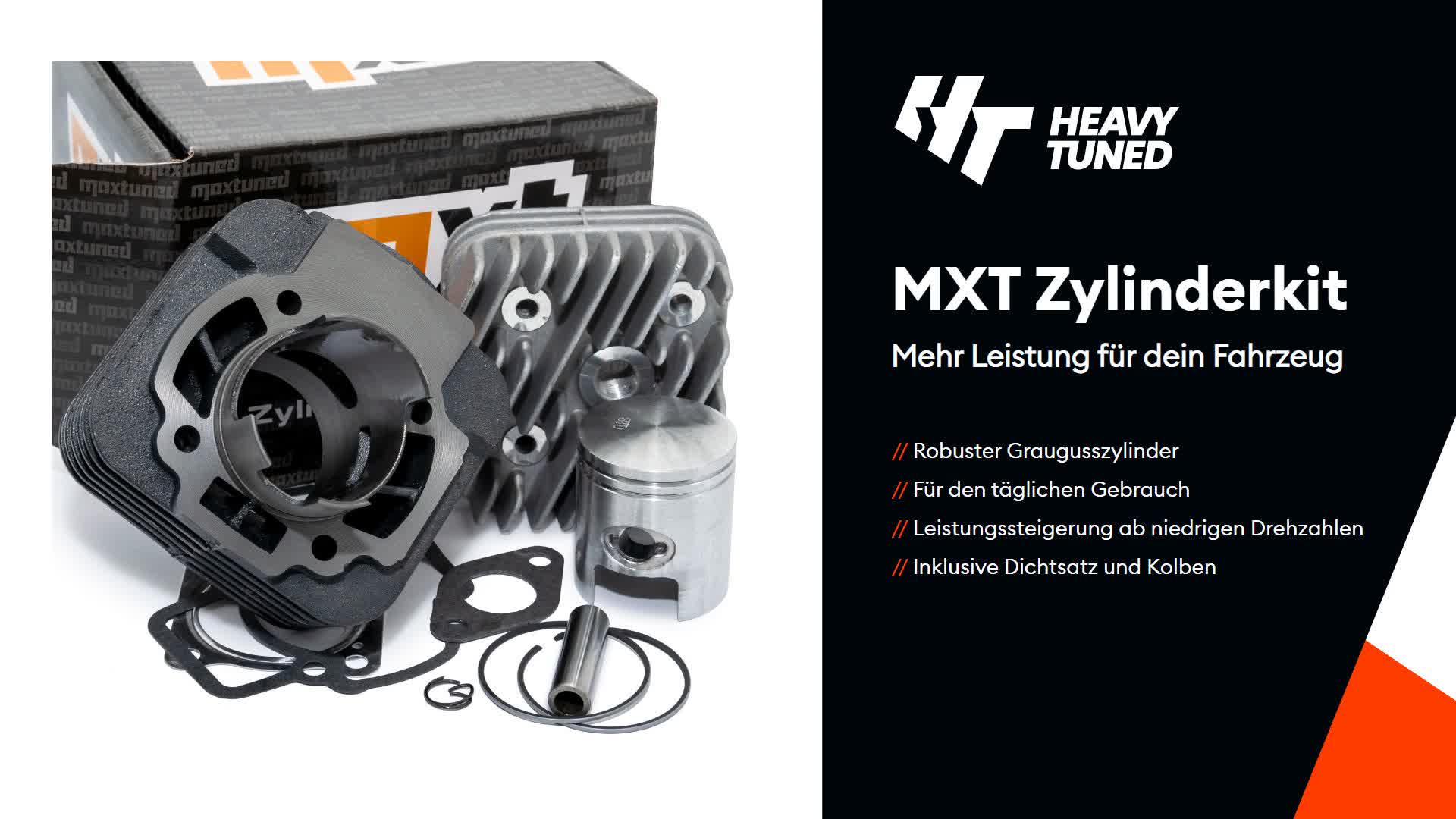 Zylinderkit MXT SPORT 70 ccm AC Zylinderkopf Dichtsatz für Produktbild-Vorschau 6