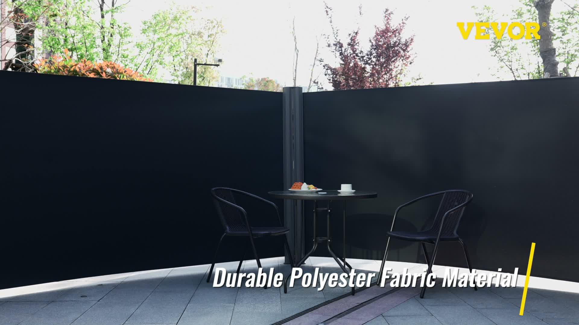 VEVOR bočná markíza 180 x 300 cm Markíza na bočnú stenu z Náhľad obrázku produktu 7