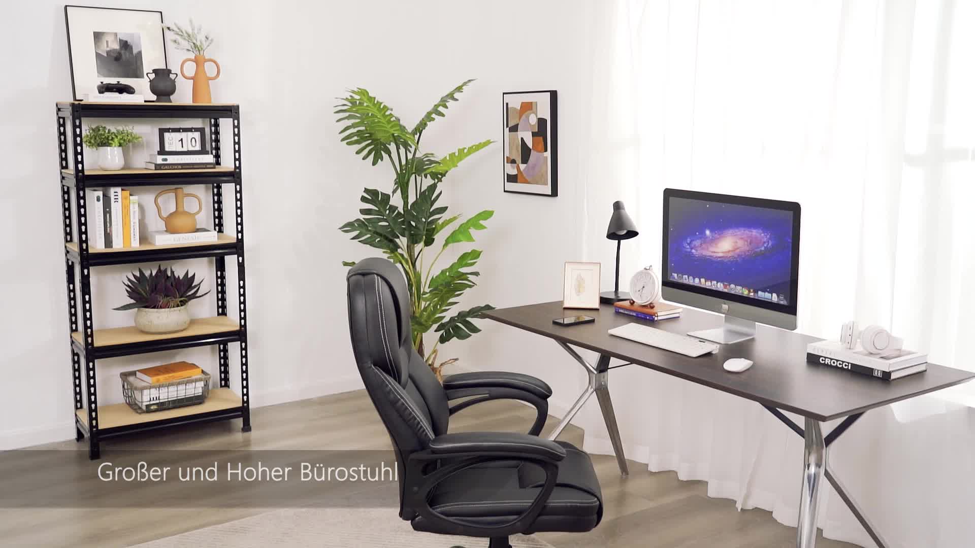 Yaheetech Bürostuhl Ergonomisch Schreibtischstuhl Produktbild-Vorschau 7