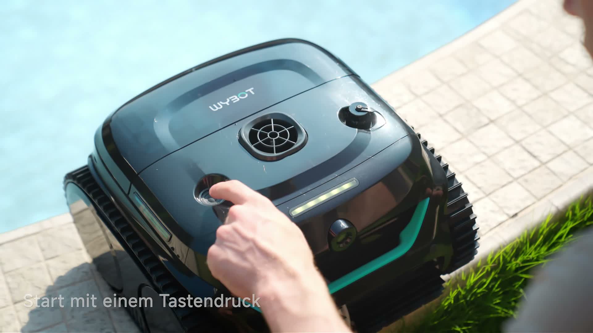 WYBOT C2 Vision Kabelloser Poolroboter - Smart Vision Nav, Produktbild-Vorschau 7
