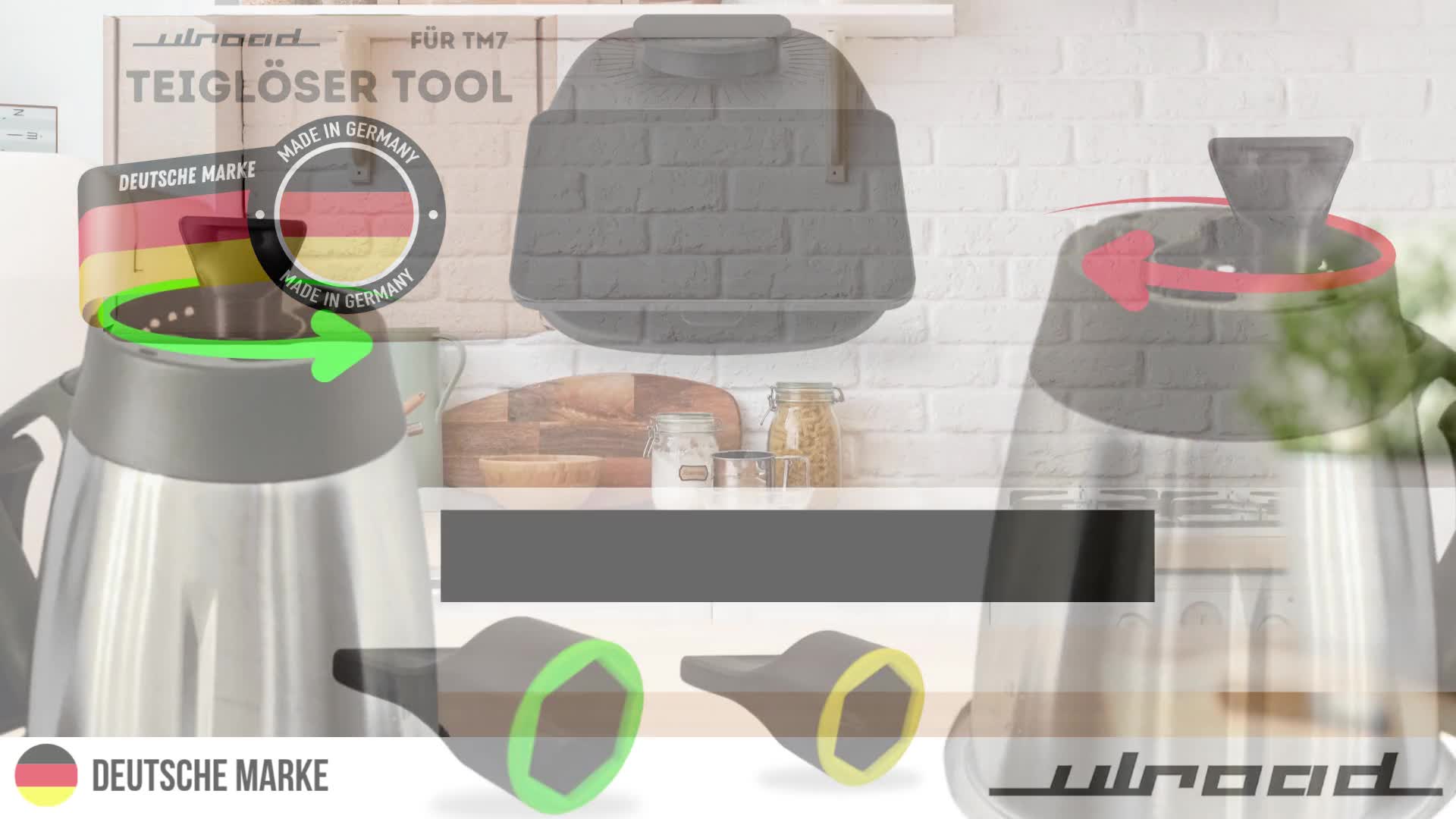 ULROAD kompatibel mit Vorwerk Thermomix TM7 Teigblume Produktbild-Vorschau 7
