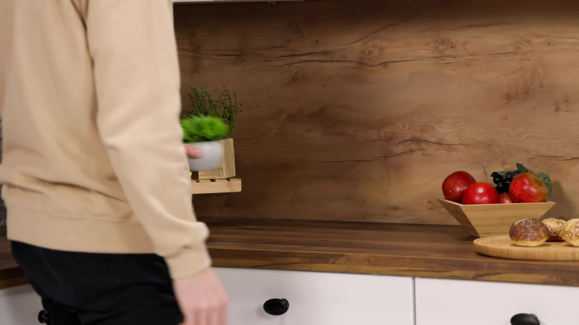 Relaxdays Kunstpflanzen, 3er Set, künstliche Pflanzen im Produktbild-Vorschau 7