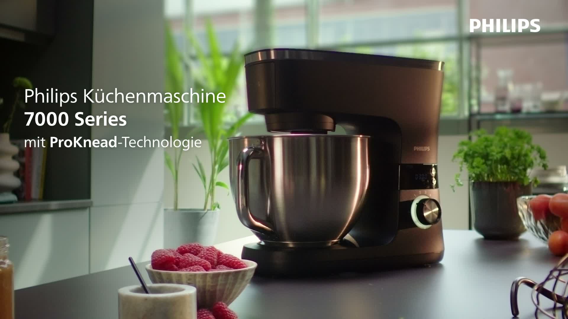 Philips Küchenmaschine 7000 Series, 5.5 L, Knethaken, Produktbild-Vorschau 7