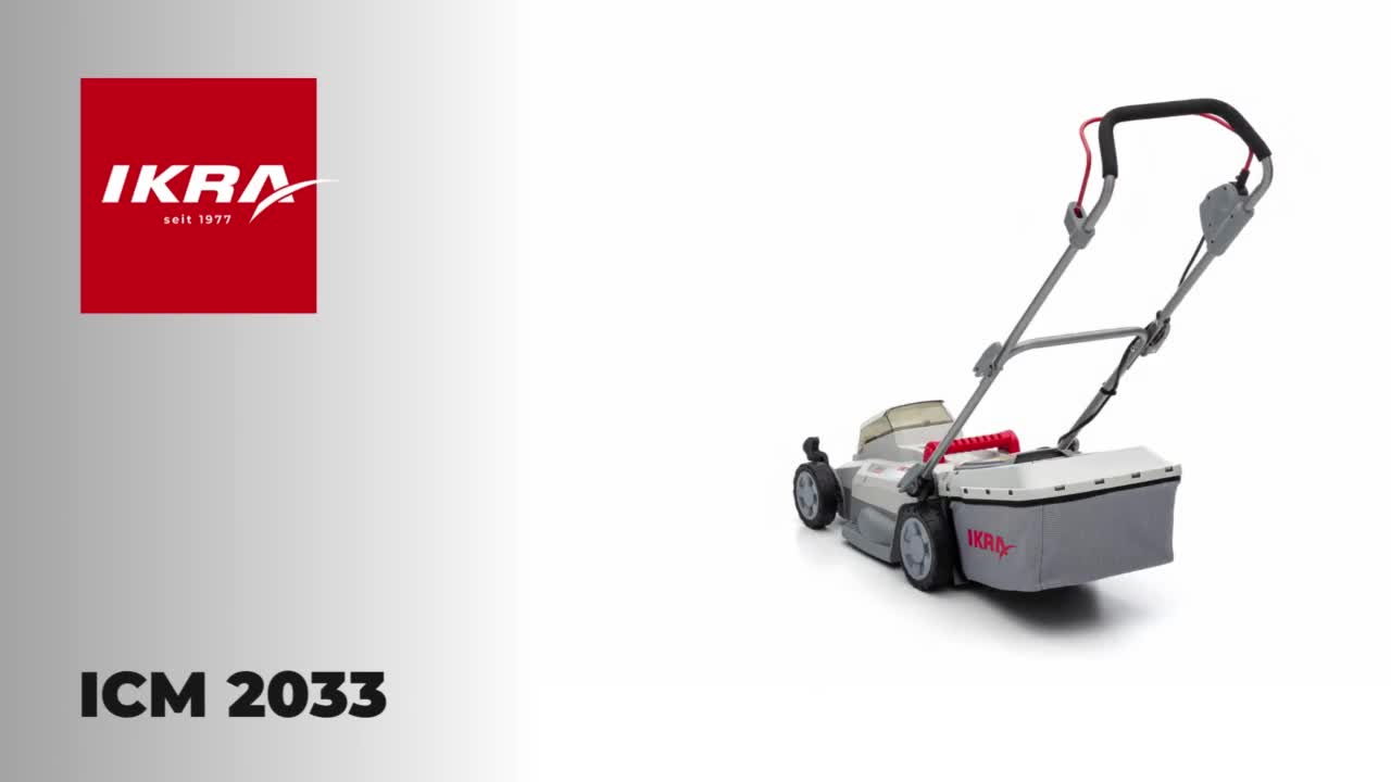 IKRA Akku Rasenmäher ICM 2033 | 20V | 33 cm Schnittbreite | Produktbild-Vorschau 7