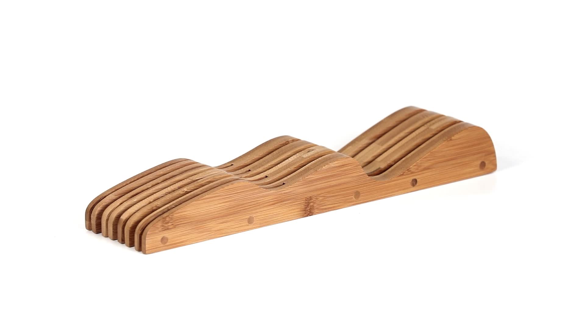 Relaxdays Messerblock Schublade, ohne Messer, liegend, Produktbild-Vorschau 7
