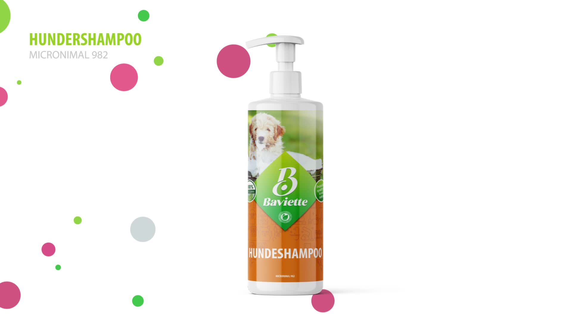 Baviette Hundeshampoo 500 ml – mildes Shampoo mit Produktbild-Vorschau 7