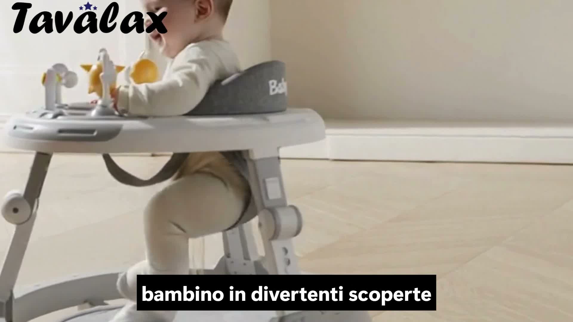 Girello Tavalax - con effetti luminosi e LED, regolabile in Anteprima dell’immagine prodotto 6