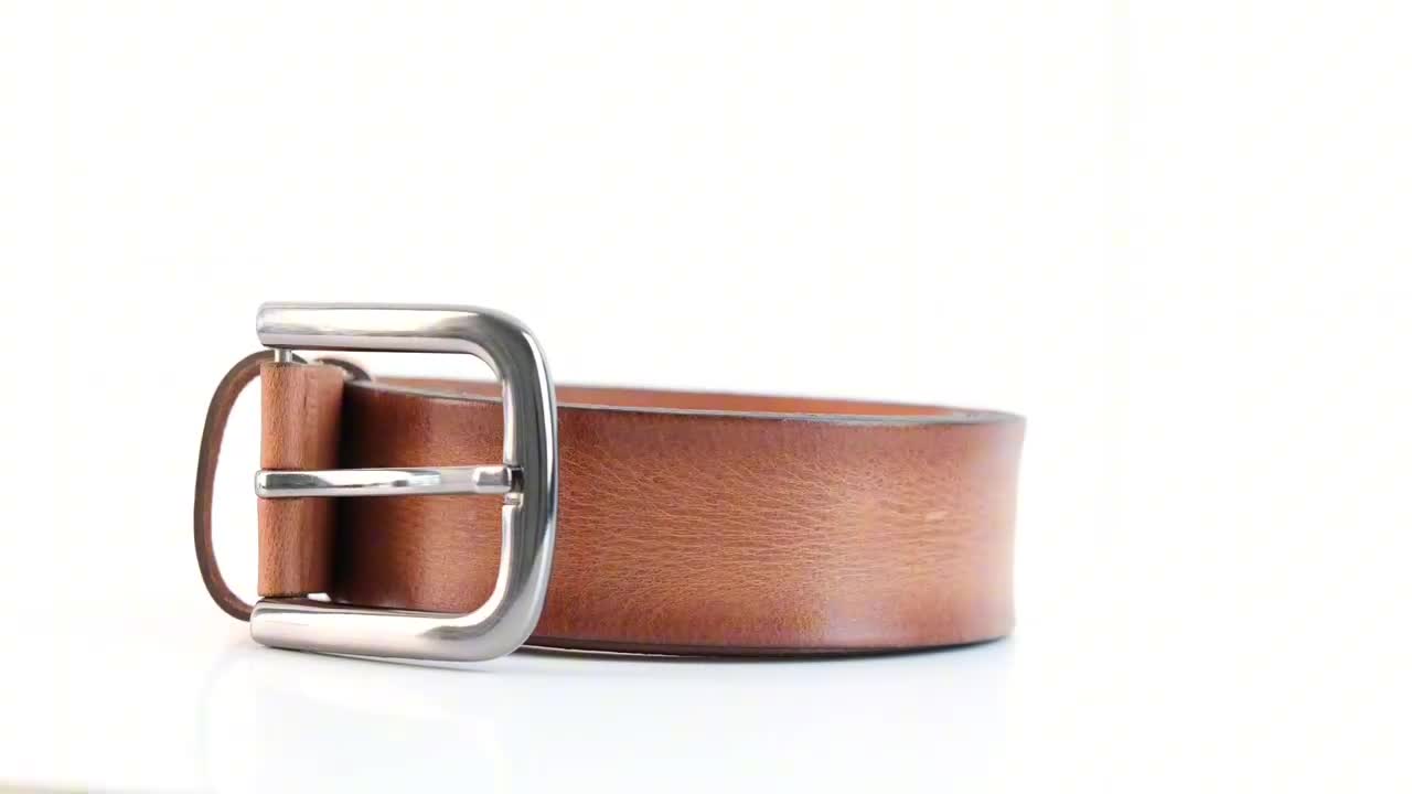 Gürtel Herren 4 cm breit aus Echtleder – Ledergürtel für Produktbild-Vorschau 7