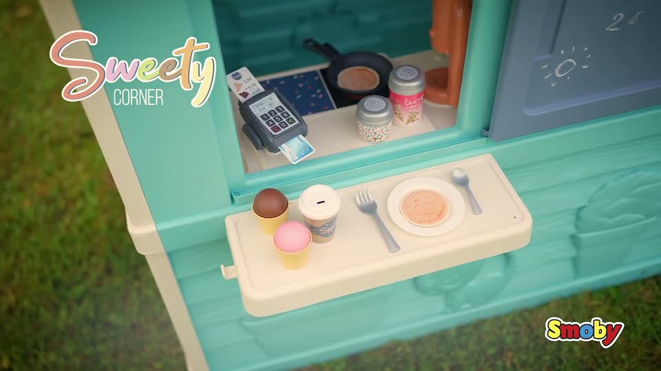 Smoby Toys 7600810718 - Roleplay - Spielhaus Sweety Corner Produktbild-Vorschau 7