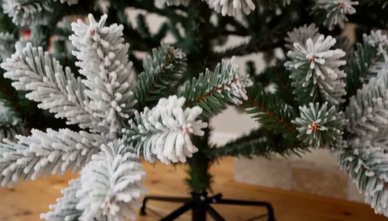 choinka sztuczna 182 cm ze śniegiem, 1000 końcówek, Podgląd zdjęcia produktu 7