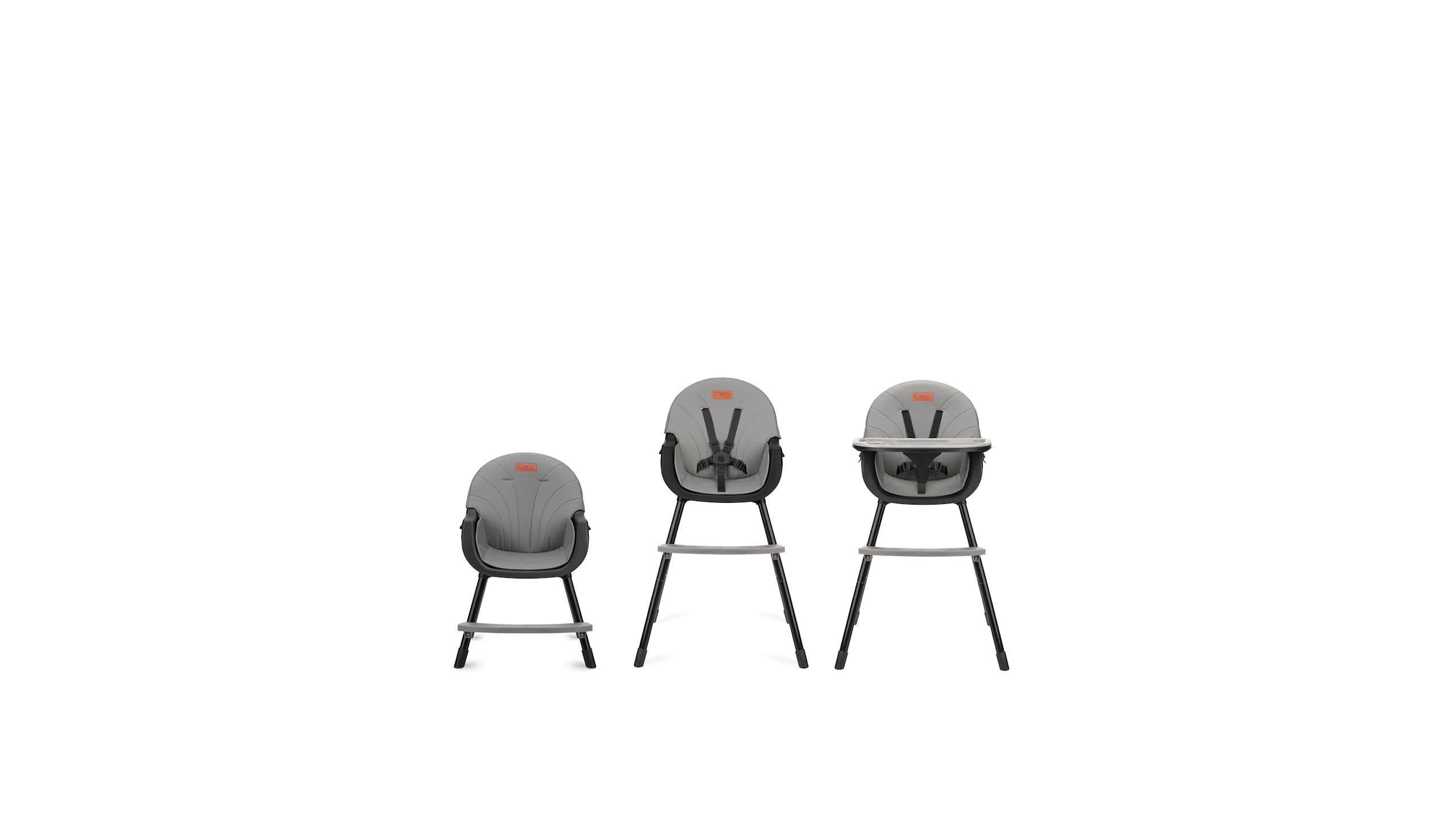 MoMi REKI – Evolutiver Baby Hochstuhl mit 2 Sitzpositionen Produktbild-Vorschau 7