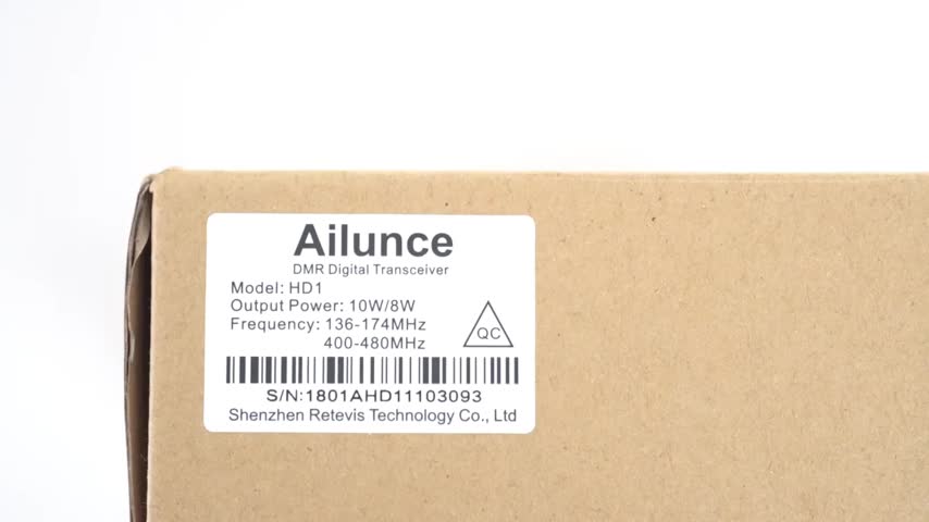 Retevis Ailunce HD1 HAM Radio, DMR Handfunkgerät, Dualband, Produktbild-Vorschau 7