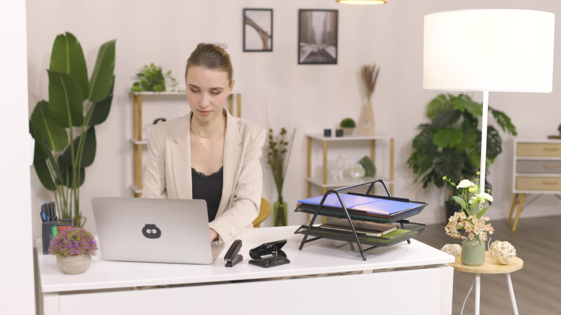 Relaxdays Dokumentenablage, 2 Fächer, Büroablage für A4, Produktbild-Vorschau 7