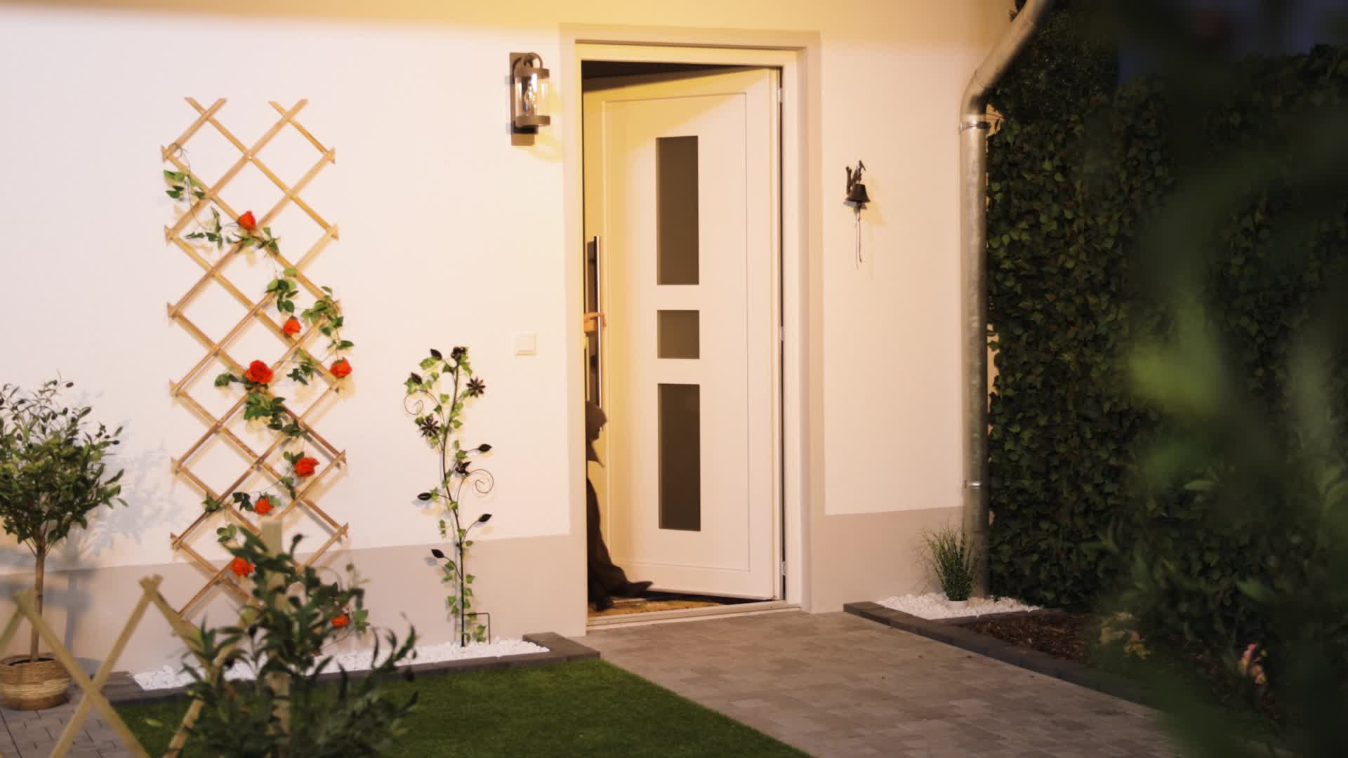 Relaxdays Rankhilfe, Blumendesign, Rosengitter, HxBxT: 110 Produktbild-Vorschau 7