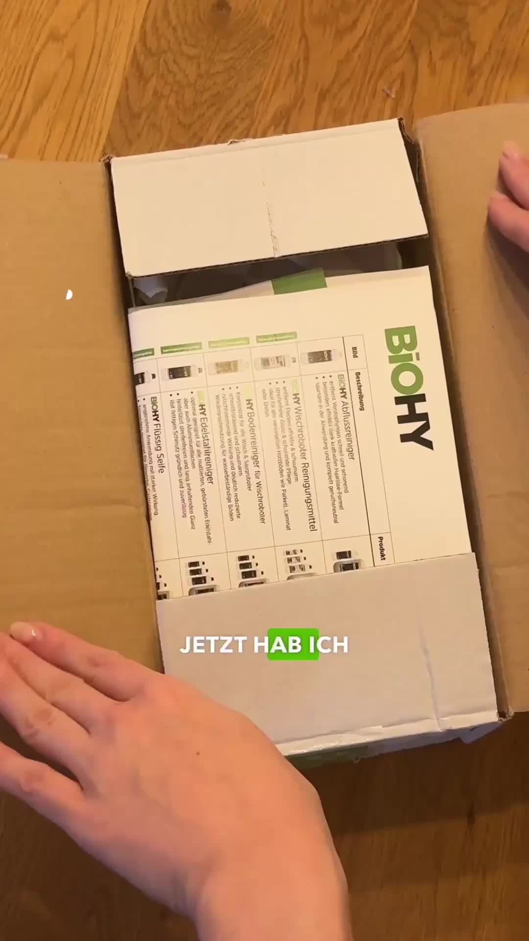 BiOHY Bodenreiniger für Wischroboter mit Frühlingsduft,  Produktbild-Vorschau 7