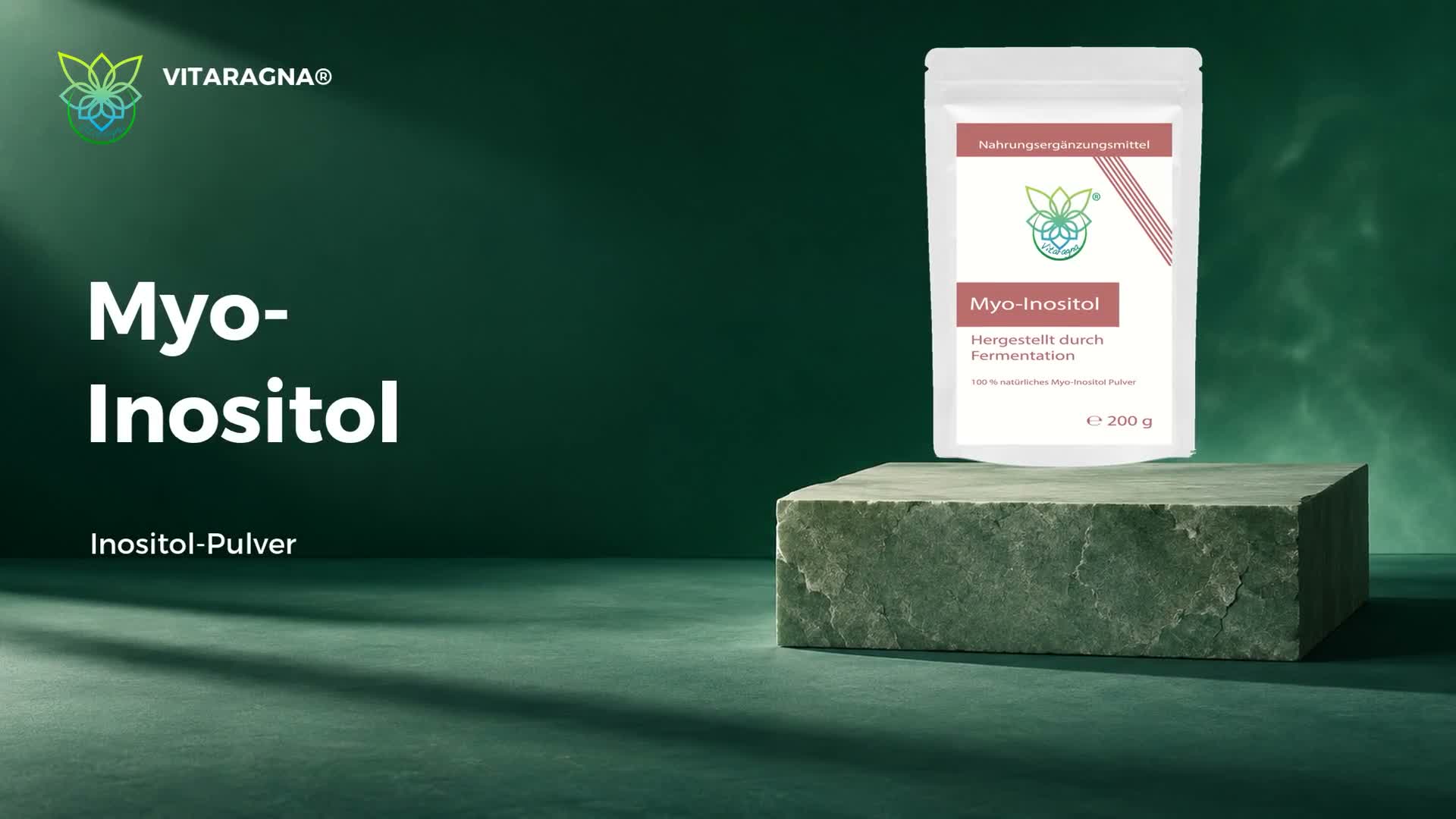 VITARAGNA Myo-Inositol Pulver 200 g reines Myo Inositol Produktbild-Vorschau 7