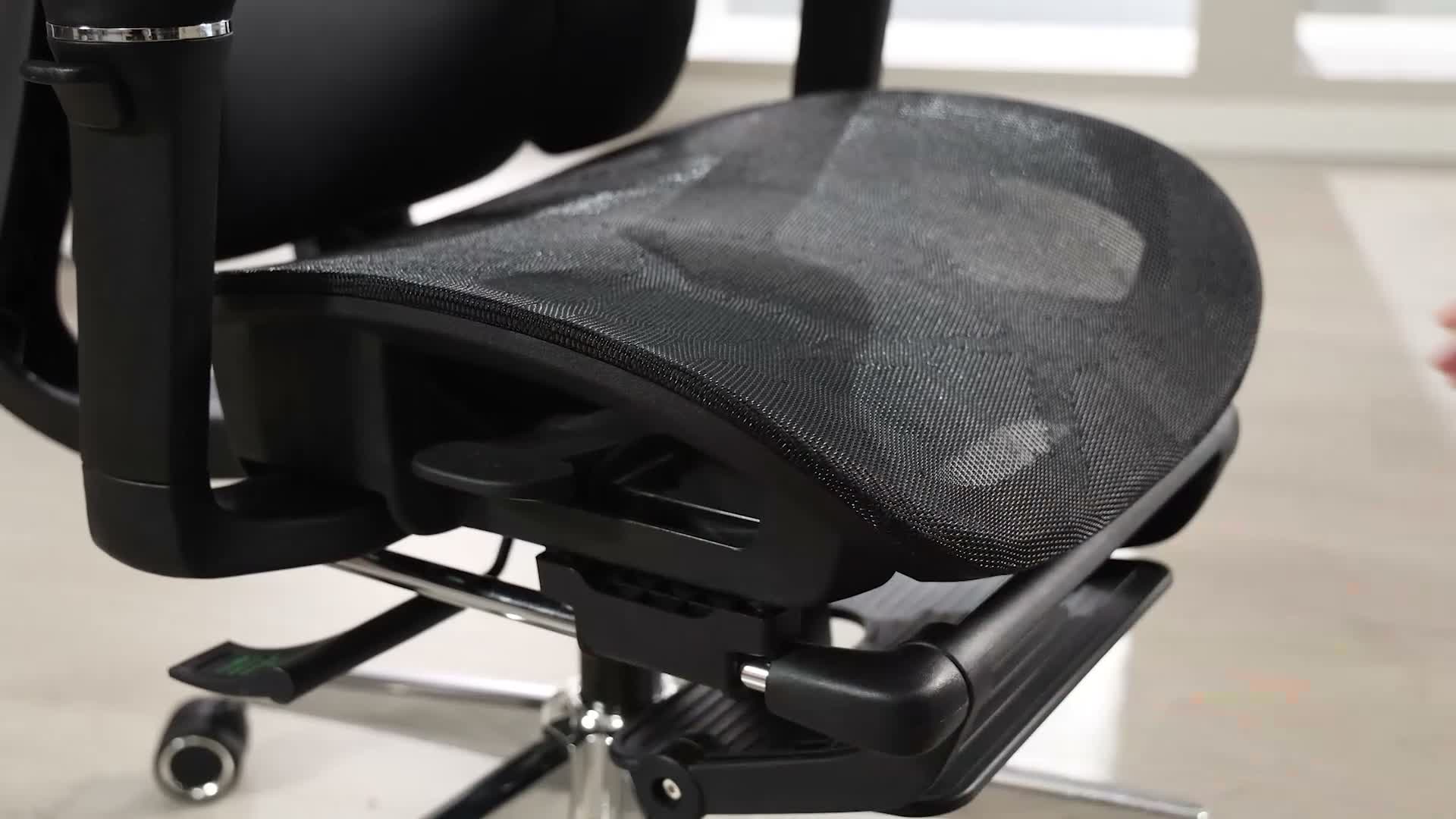 HOMCOM Bürostuhl Ergonomisch Schreibtischstuhl mit Produktbild-Vorschau 7
