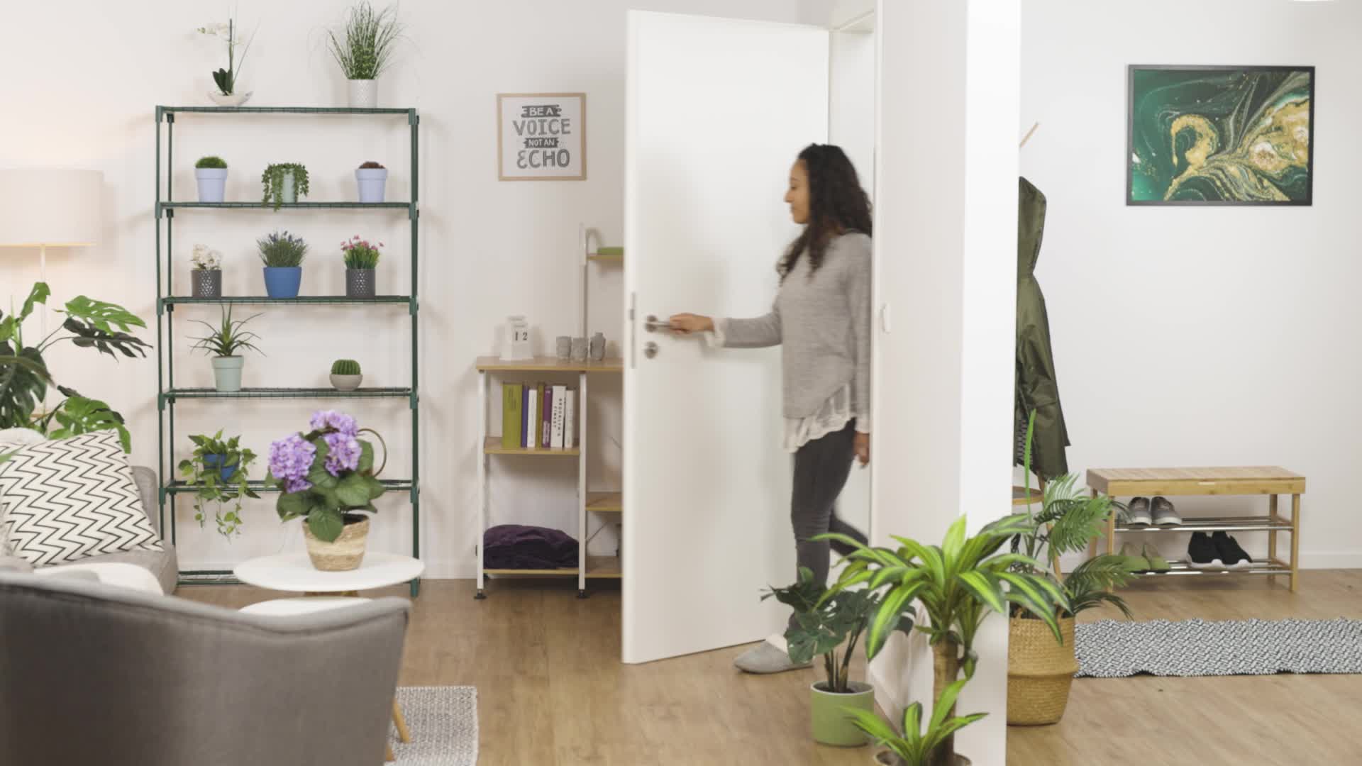 Relaxdays Pflanzenregal, 6 Ablagen, Pflanzenständer Blumen Produktbild-Vorschau 7