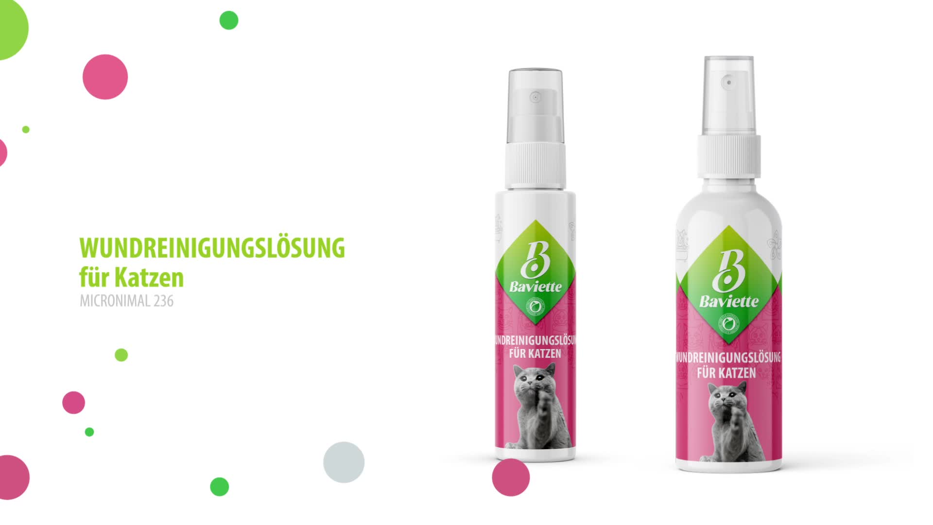 Baviette 100ml Wundpflege & Wundreiniger für Katzen – Produktbild-Vorschau 7