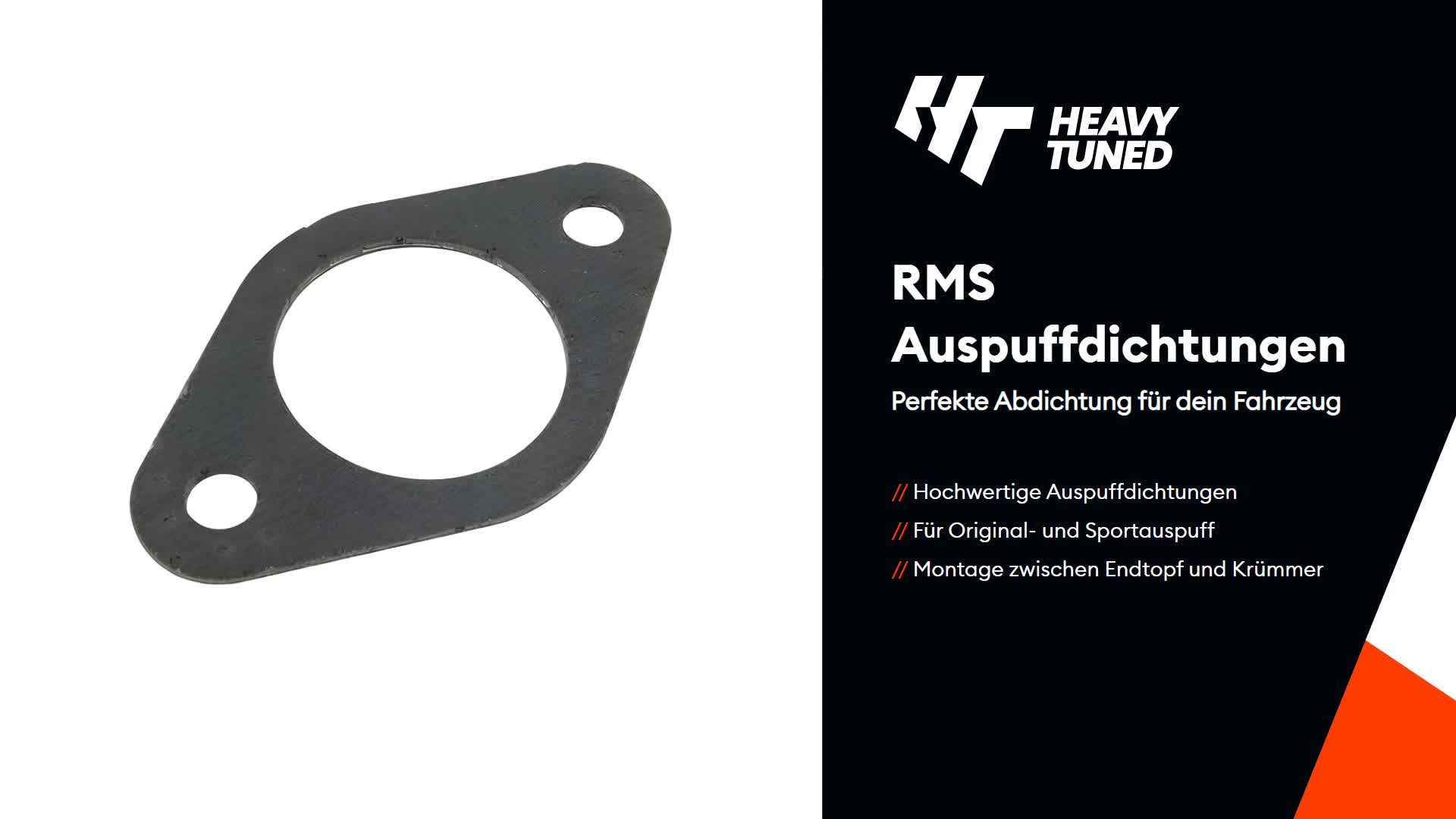 RMS Auspuffdichtung Krümmerdichtung 2T kompatibel mit Produktbild-Vorschau 3