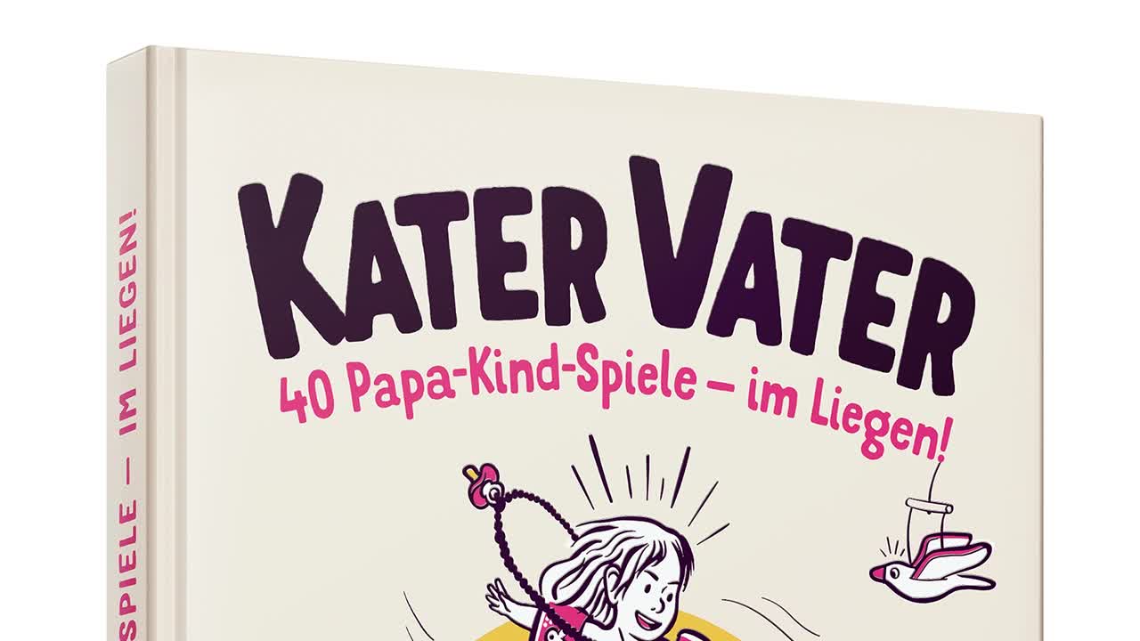 Kater Vater: 40 Papa-Kind-Spiele im Liegen – Für übermüdete Produktbild-Vorschau 7