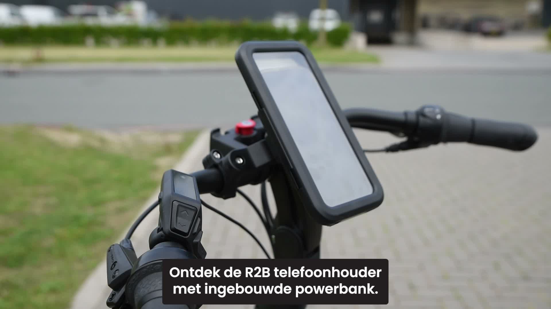 R2B Telefoonhouder Fiets met Powerbank 5000 mAh - Productafbeelding-voorbeeld 7